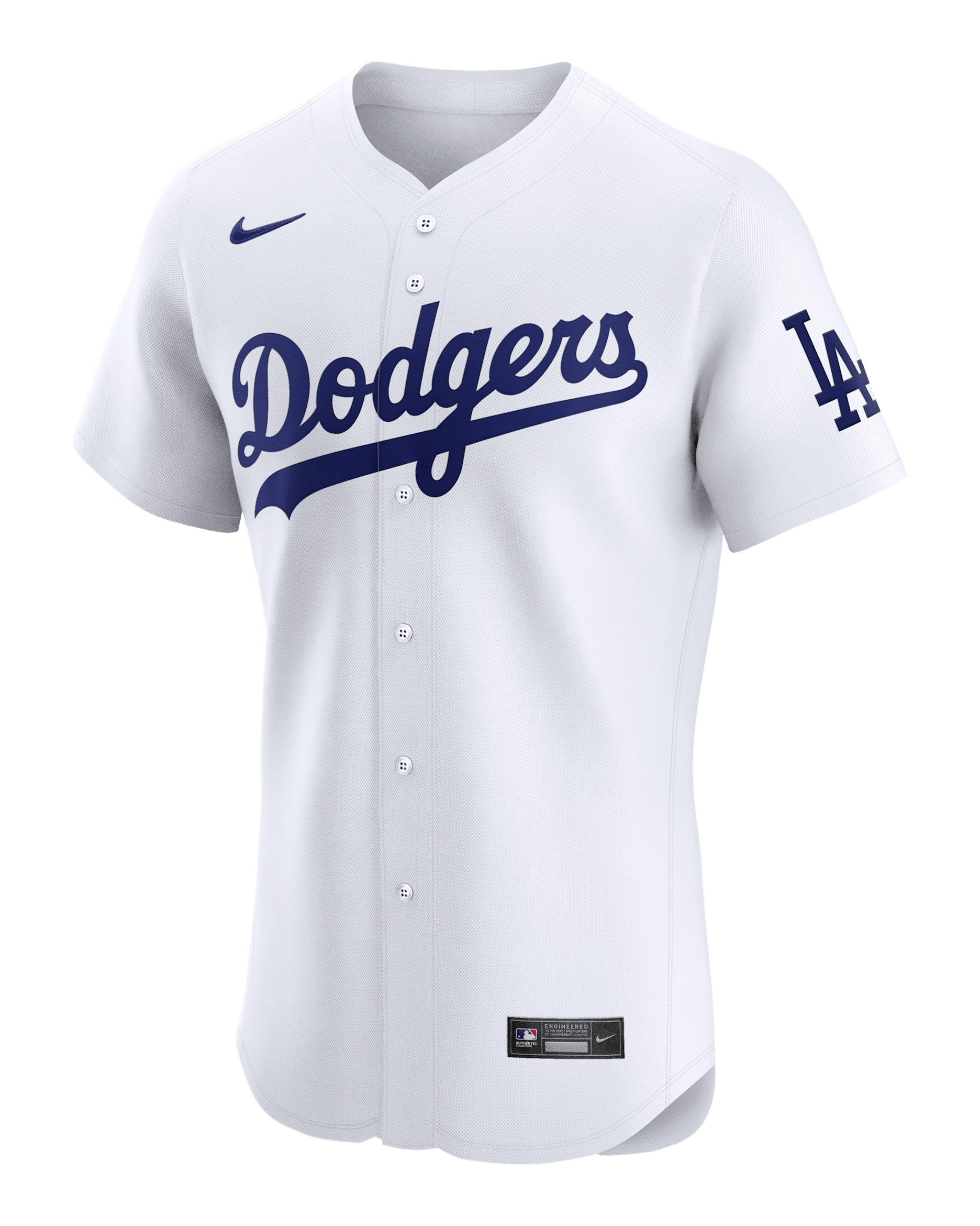 Los Angeles Dodgers Men's Nike Dri-FIT ADV MLB Elite Jersey - White