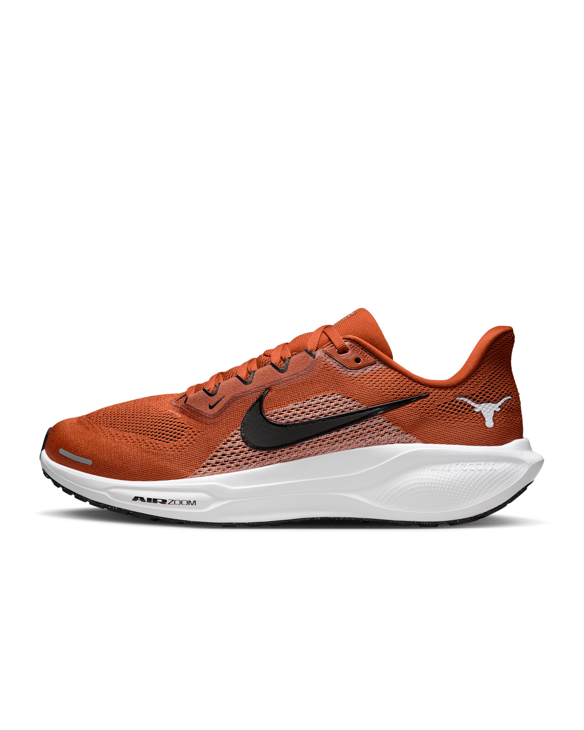 Texas Pegasus 41 Men's Nike College Road Running Shoes - Desert Orange/White/Black