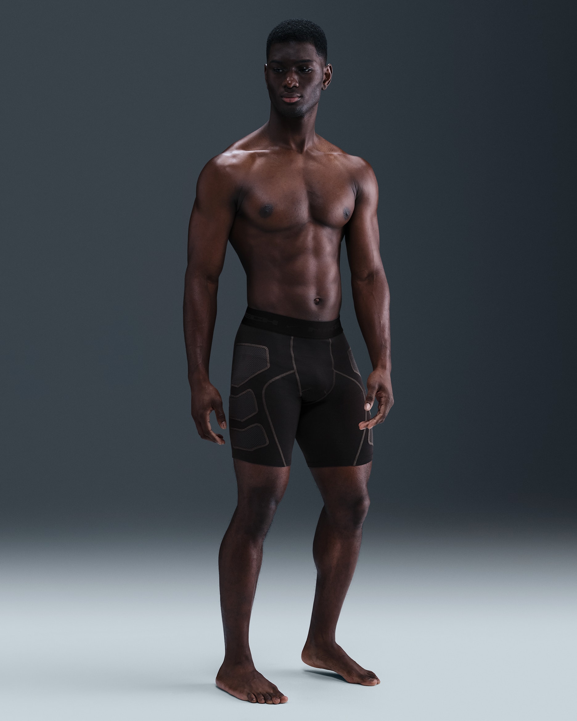 Nike Tech Men's Dri-FIT Base Layer Short - Black/Anthracite/Anthracite/Black
