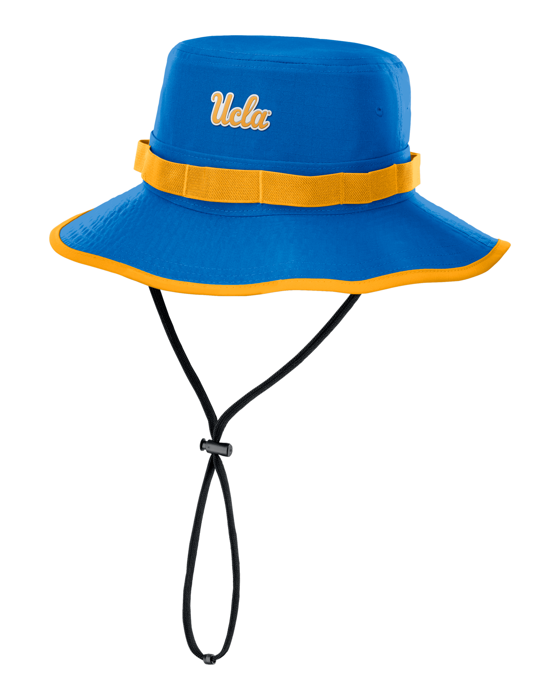Gorro tipo pescador universitario Nike Dri-FIT para hombre UCLA Sideline Apex Gameday Boonie - Royal
