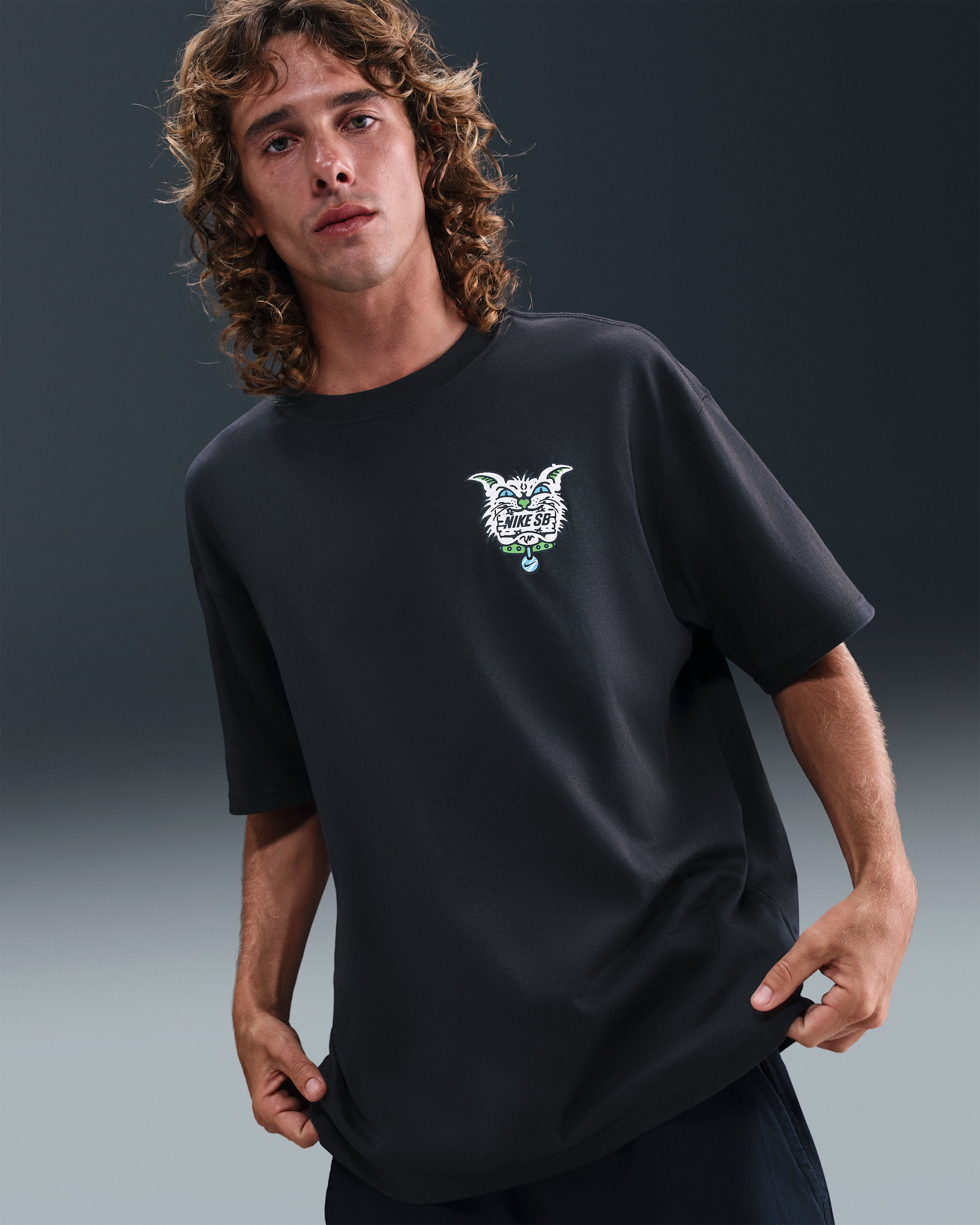 Nike SB Max90 Skate T-Shirt - Off Noir