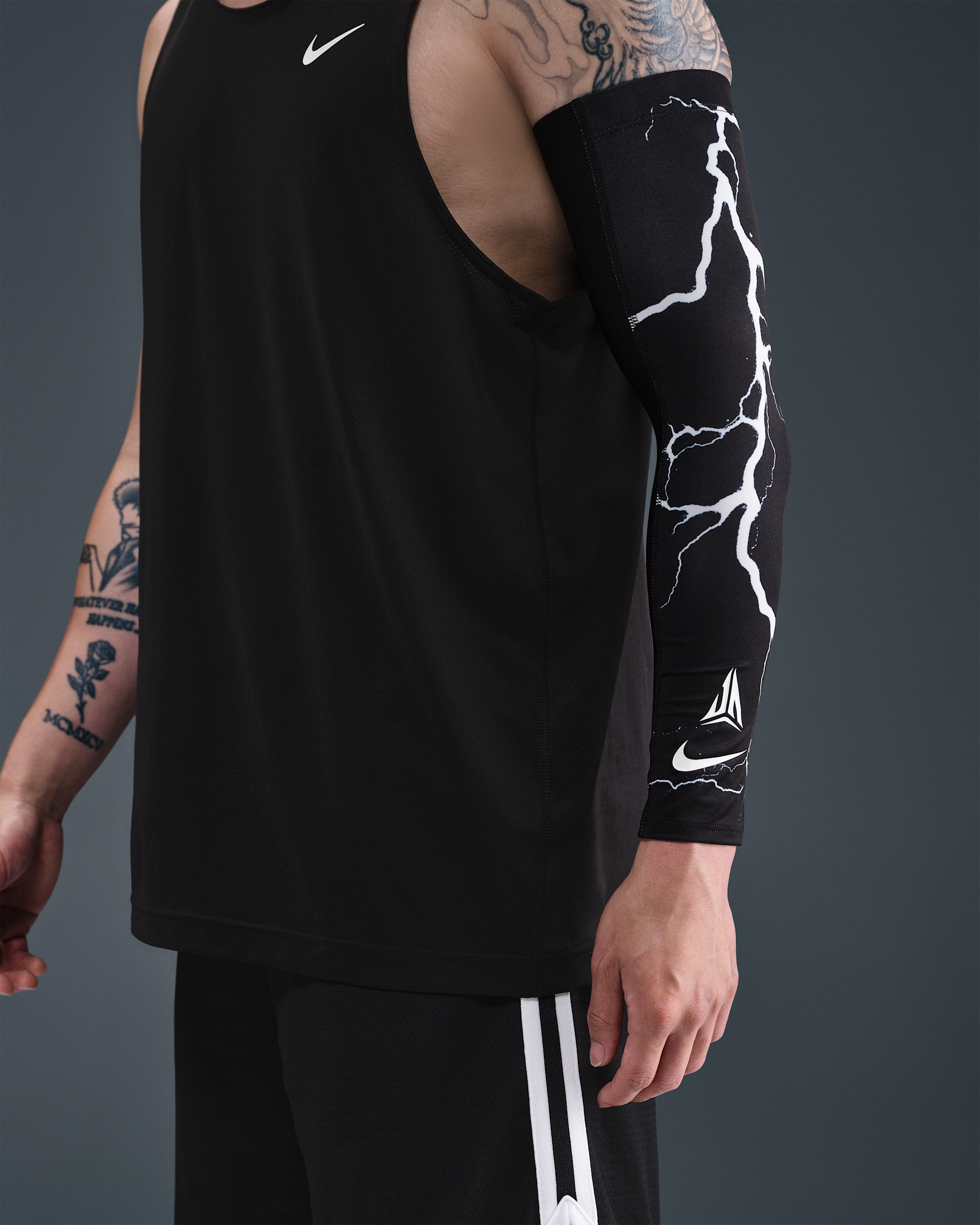 Ja Dri-FIT Basketball Arm Sleeve - Black