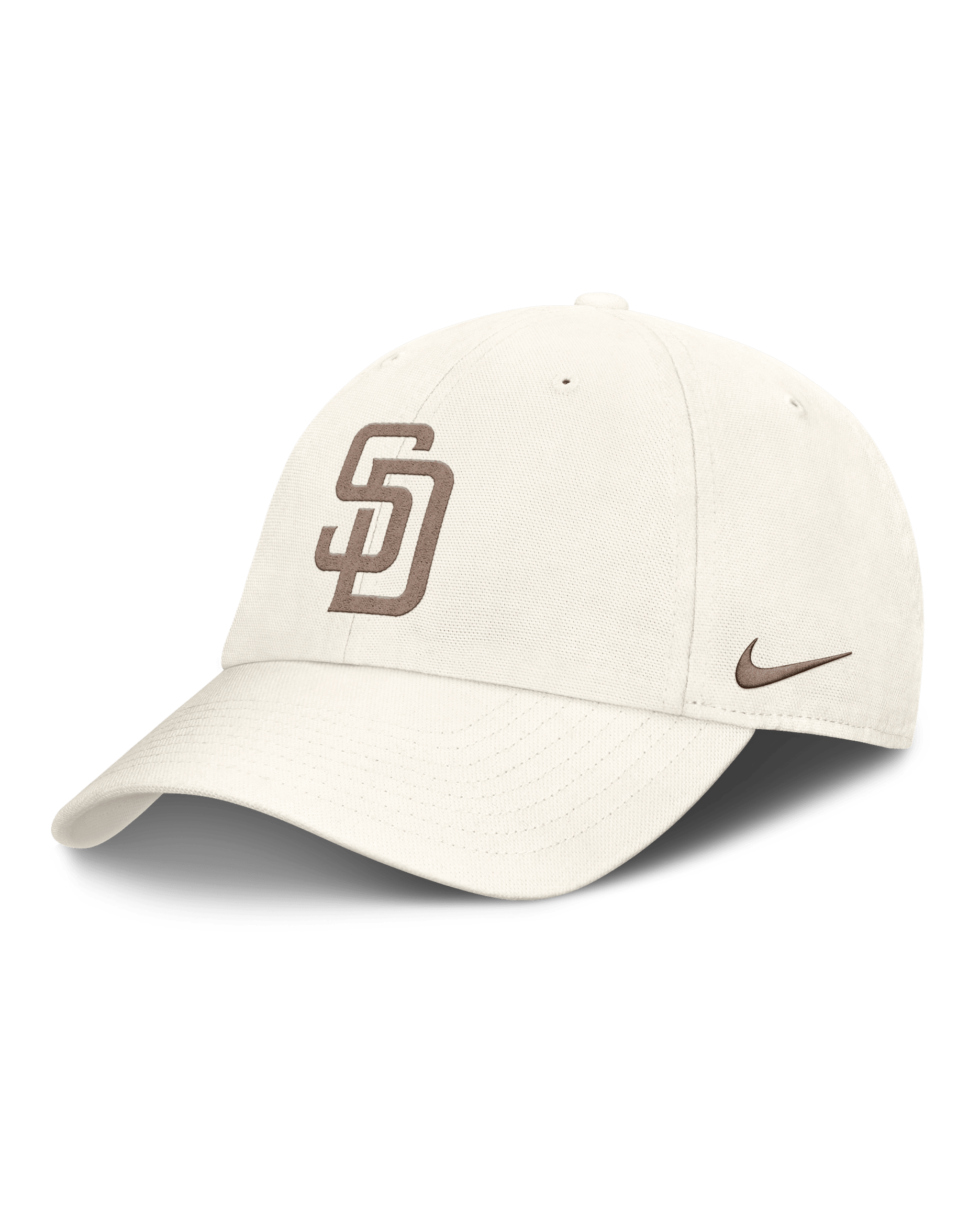 San Diego Padres Club Men's Nike MLB Adjustable Hat - Sail