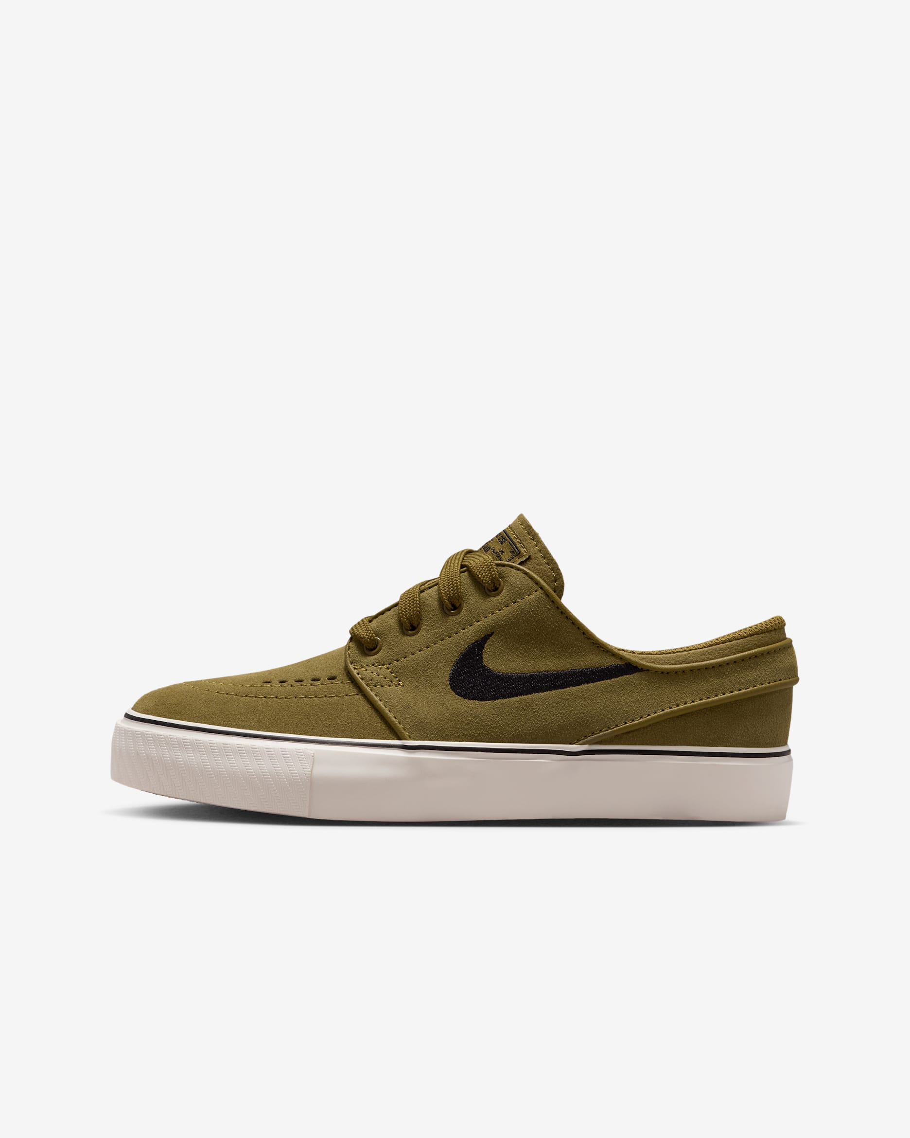 Nike SB Stefan Janoski Big Kids' Skate Shoes - Olive Flak/Sail/Black