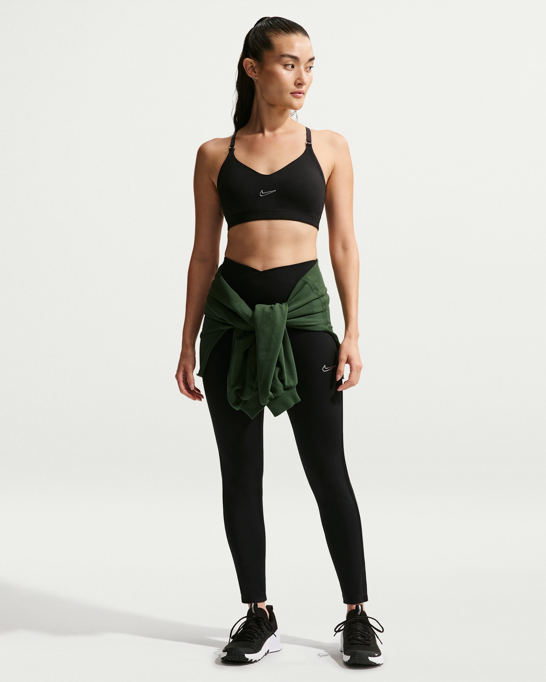Nike One Women's Dri-FIT High-Waisted Leggings - Black