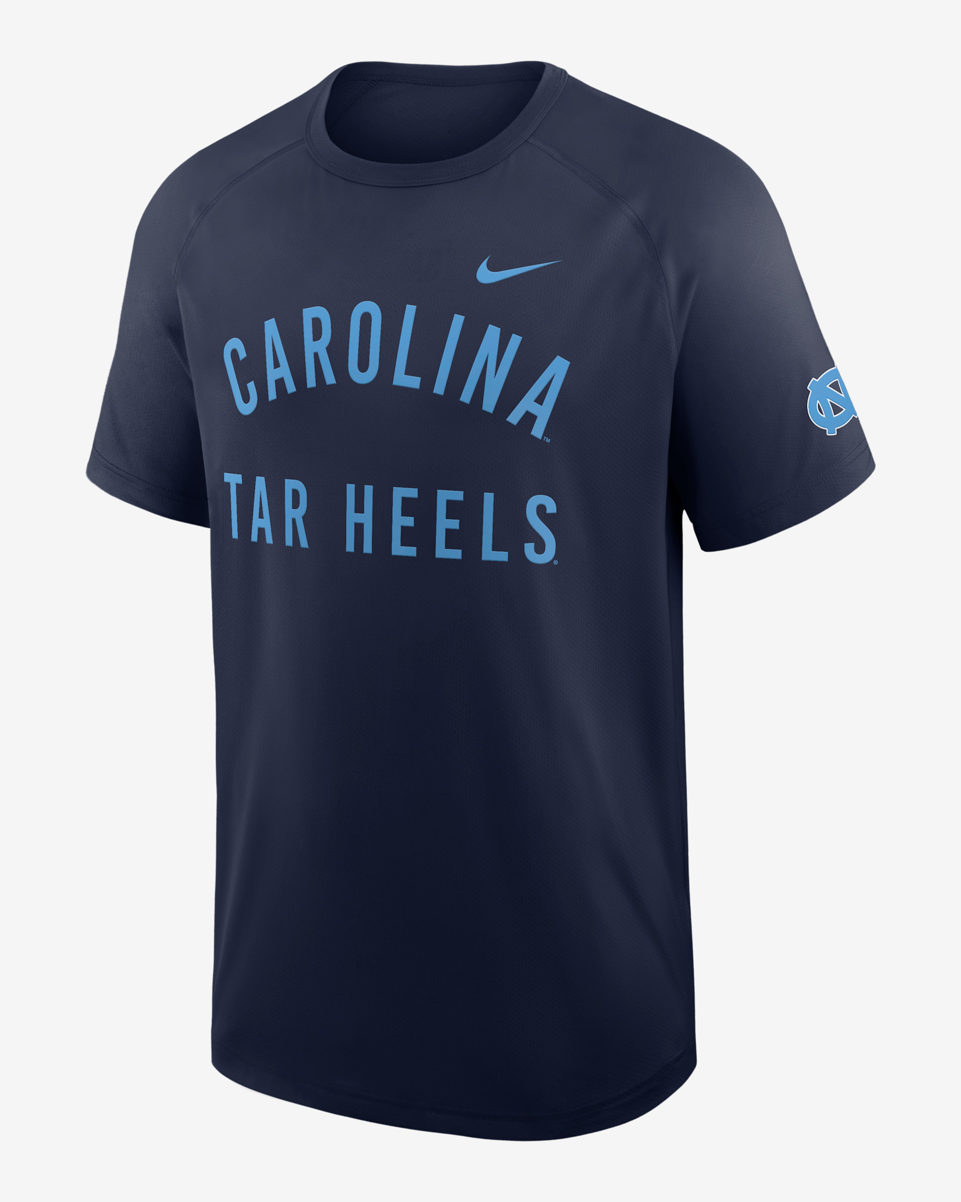 North Carolina Premium Performance Men's Nike Dri-FIT College T-Shirt - Navy