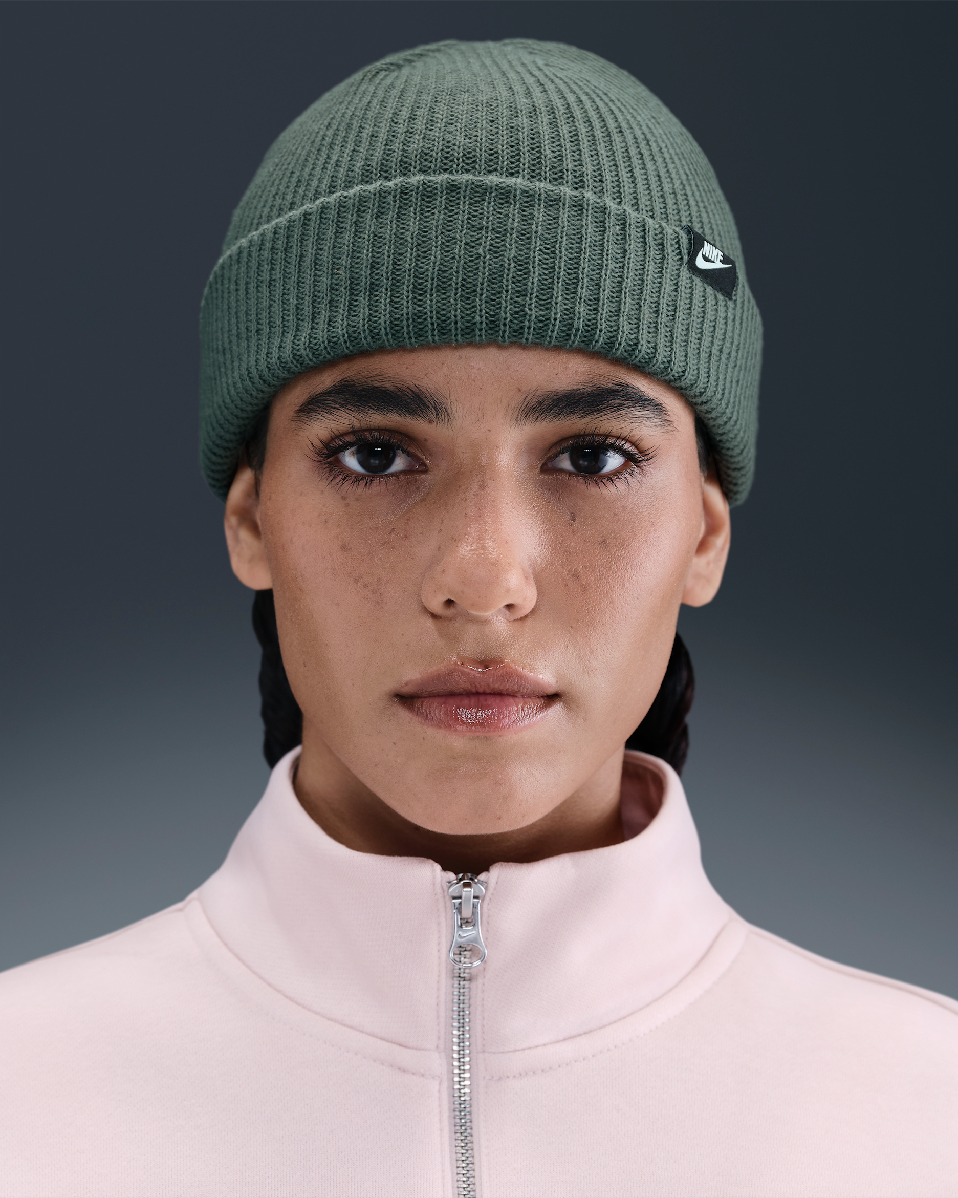 Nike Terra Futura365 Short-Cuff Beanie - Clay Green