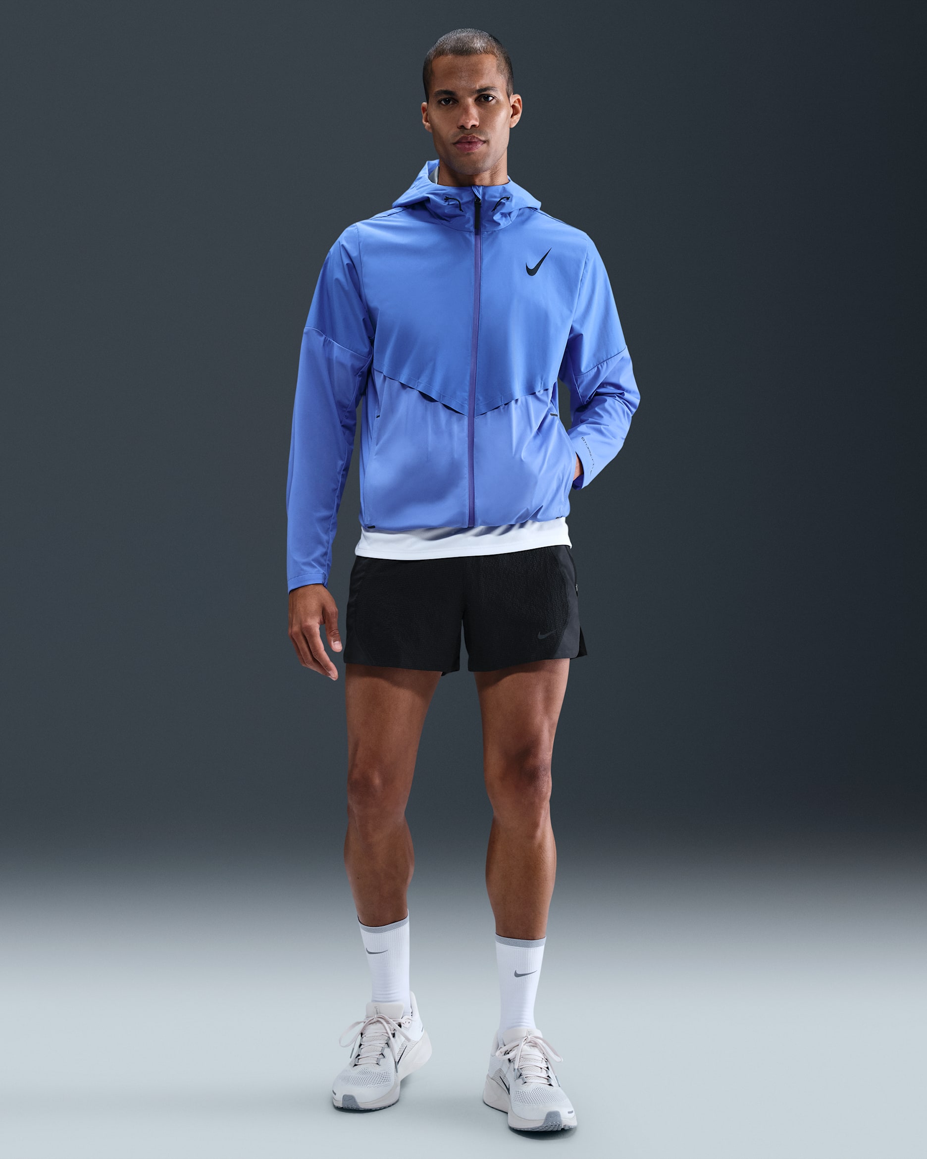 Nike Run Men's Dri-FIT ADV 12.5cm (approx.) Brief-Lined Running Shorts - Black/Black