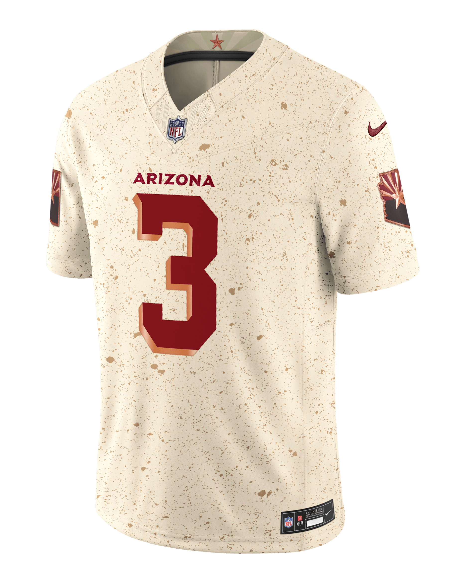 Budda Baker Arizona Cardinals Rivalries Collection Men's Nike Dri-FIT NFL Limited Jersey - Natural