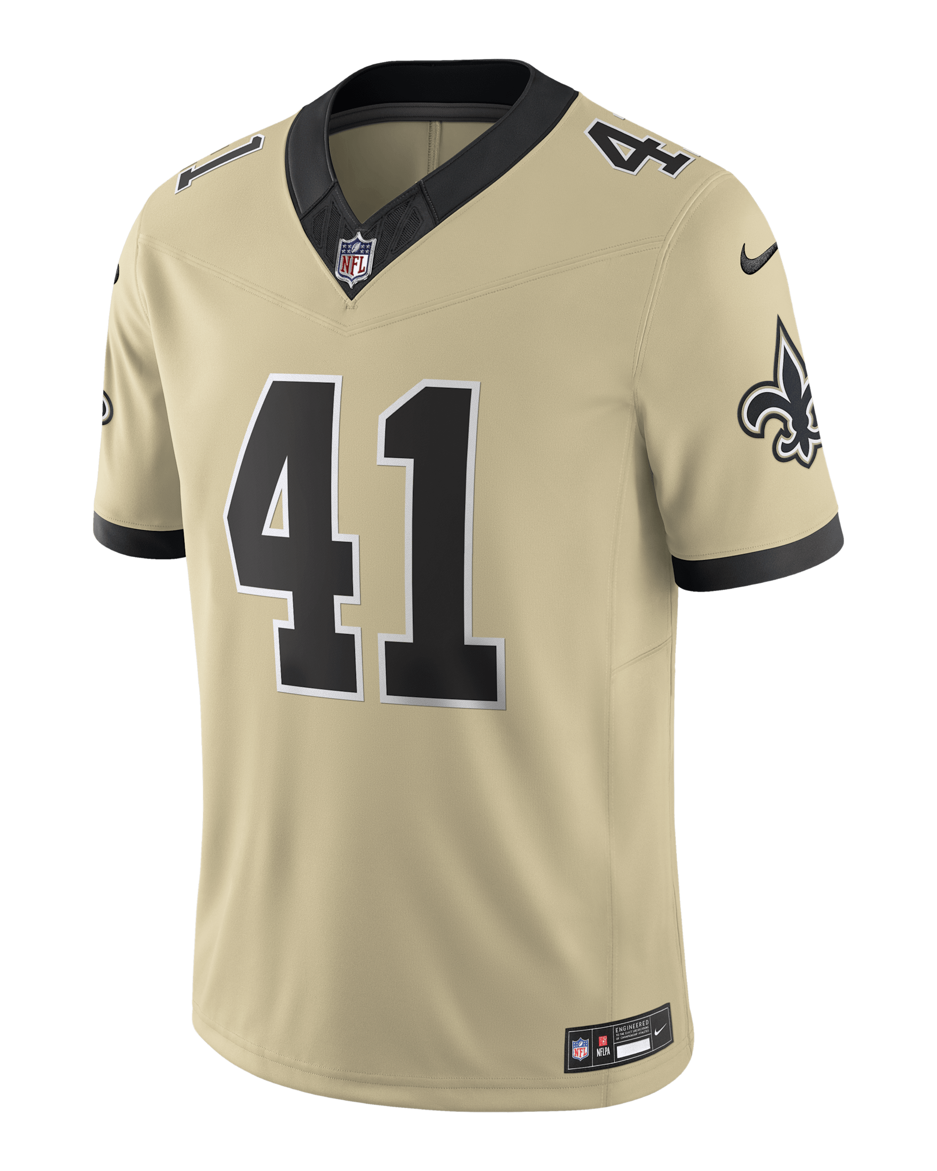 Alvin Kamara New Orleans Saints Men's Nike Dri-FIT NFL Limited Jersey - Gold