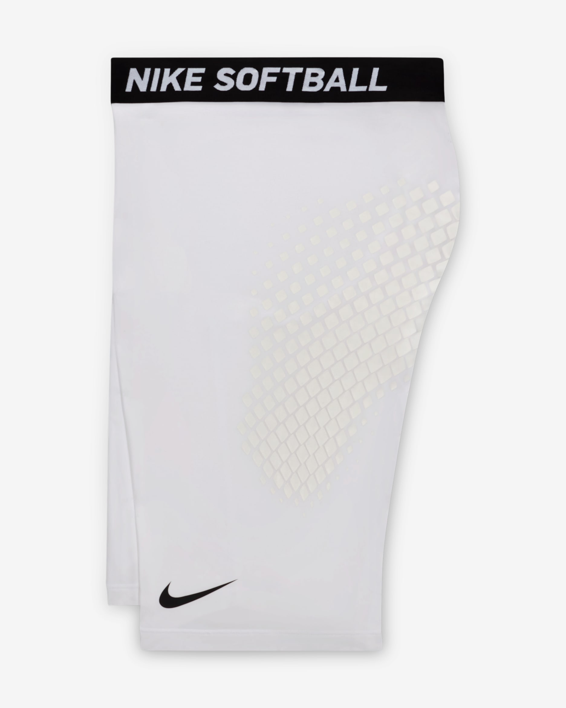 Nike Women's Dri-FIT Softball Slider Short - White