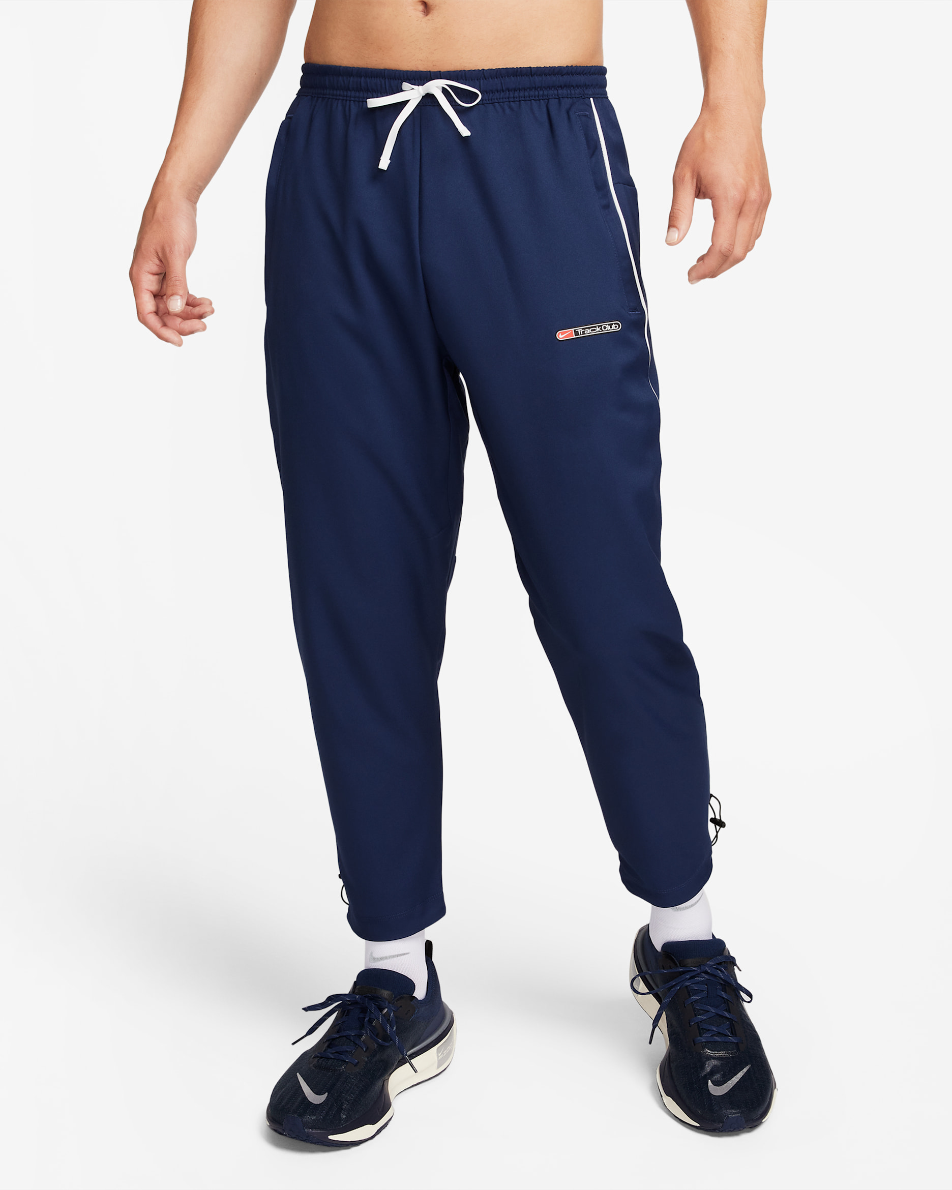 Nike Challenger Track Club Men's Dri-FIT Running Trousers - Midnight Navy/Summit White/Summit White