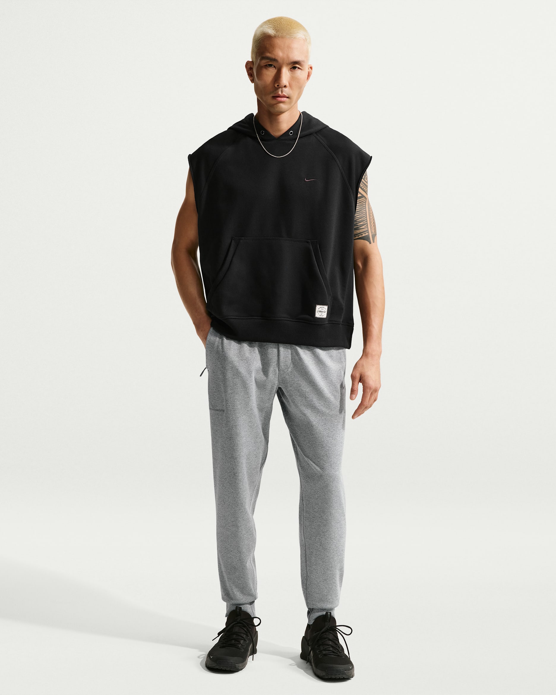 Nike Primary NanoKnit Men's Dri-FIT UV Protection Performance Joggers - Smoke Grey/Heather/Smoke Grey