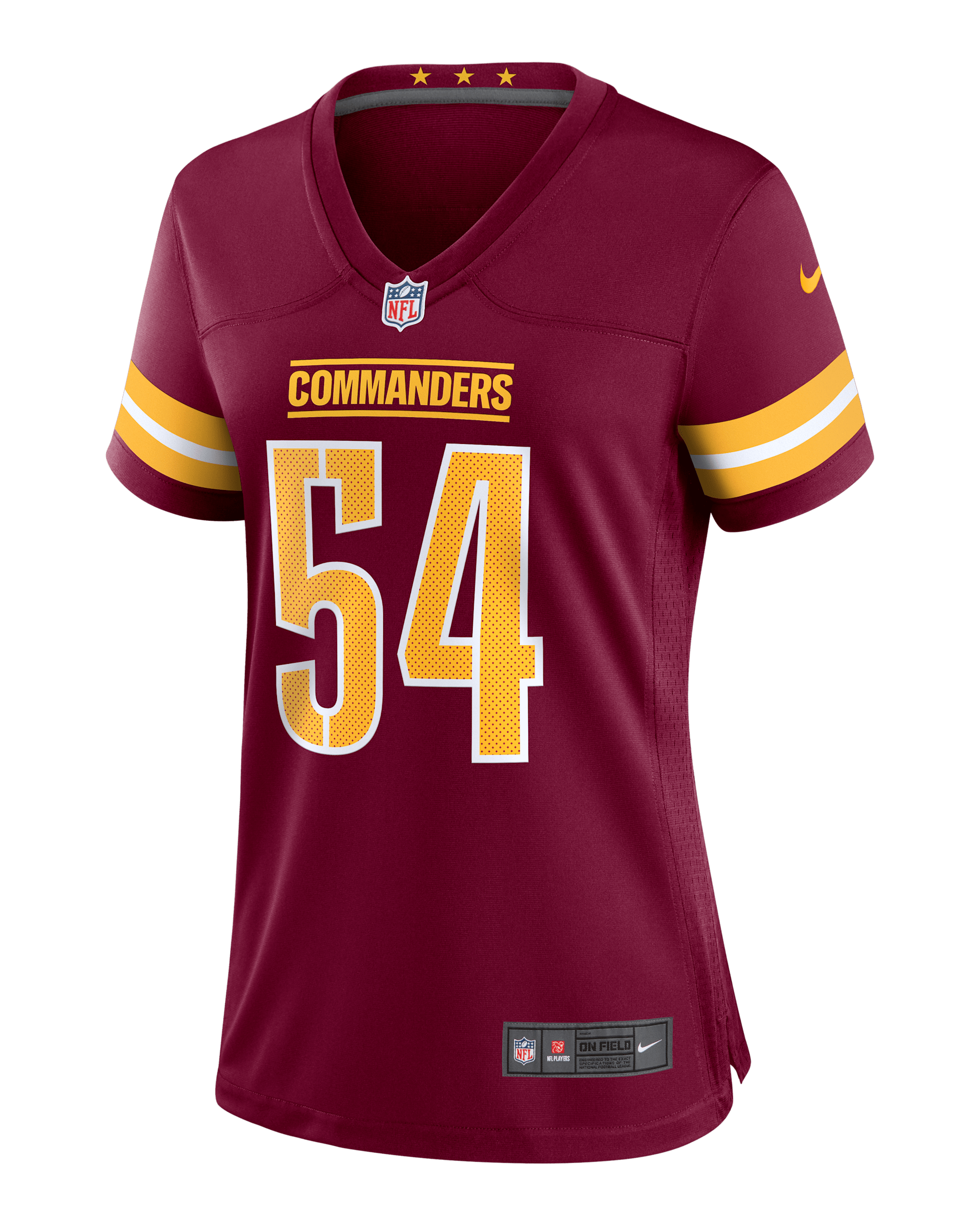 Jersey de fútbol americano Nike de la NFL Game para mujer Bobby Wagner Washington Commanders - Rojo team