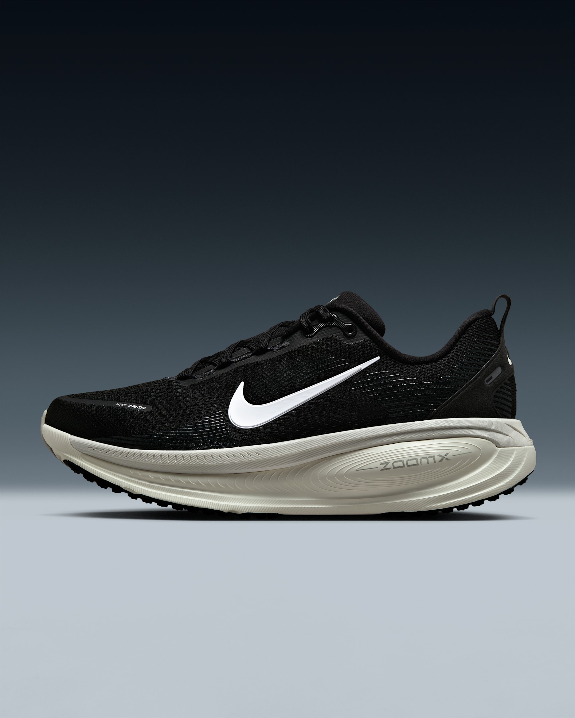 Nike Vomero 18 Men's Road Running Shoes - Black/Coconut Milk/Light Iron Ore/Summit White