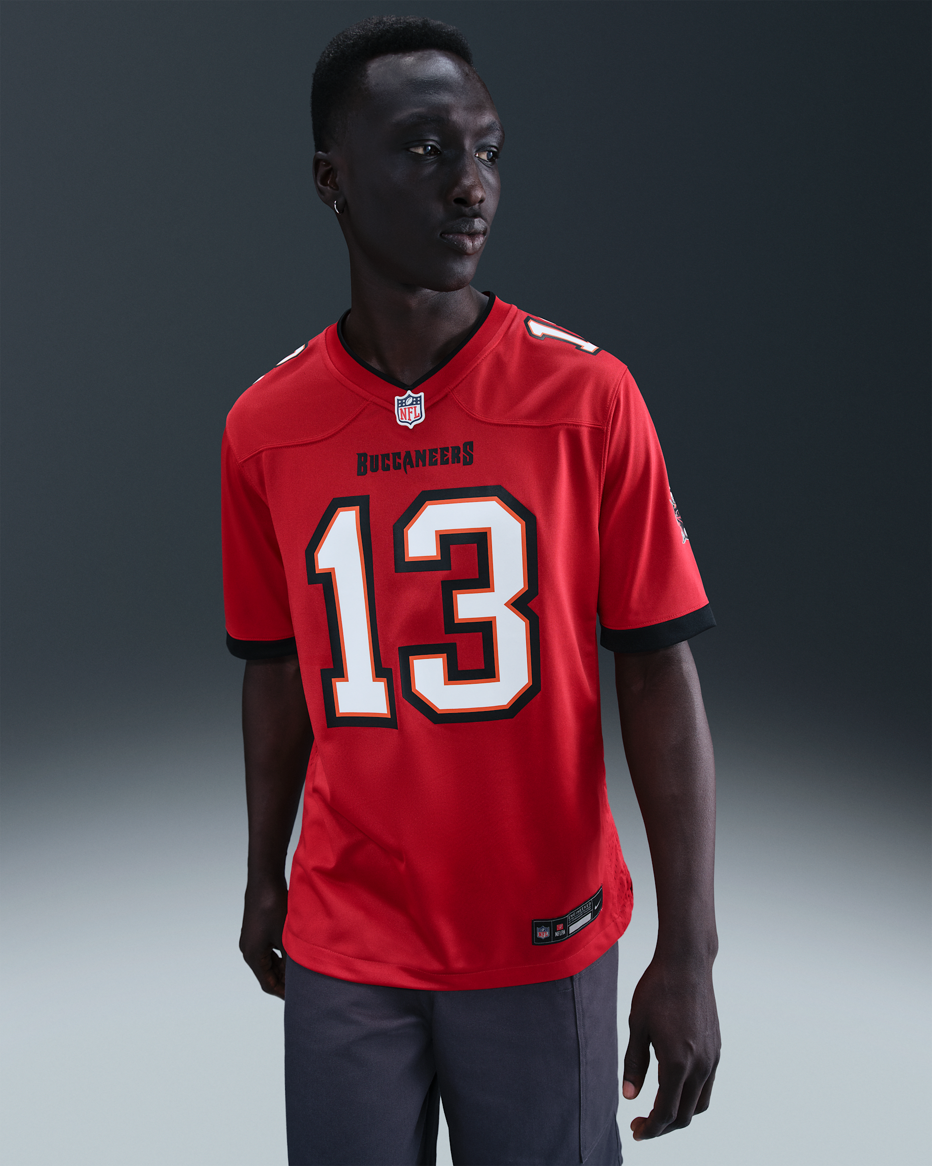 NFL Tampa Bay Buccaneers (Mike Evans) Men's Game American Football Jersey - Gym Red