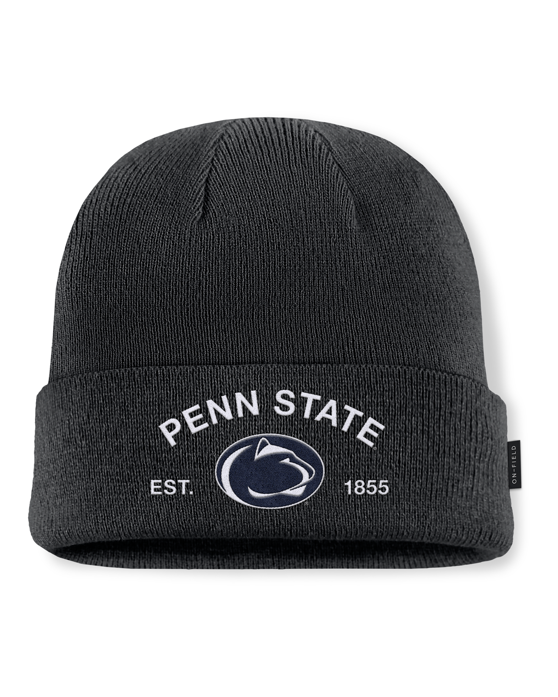 Penn State 2025 Military Appreciation Men's Nike College Cuffed Beanie - Black