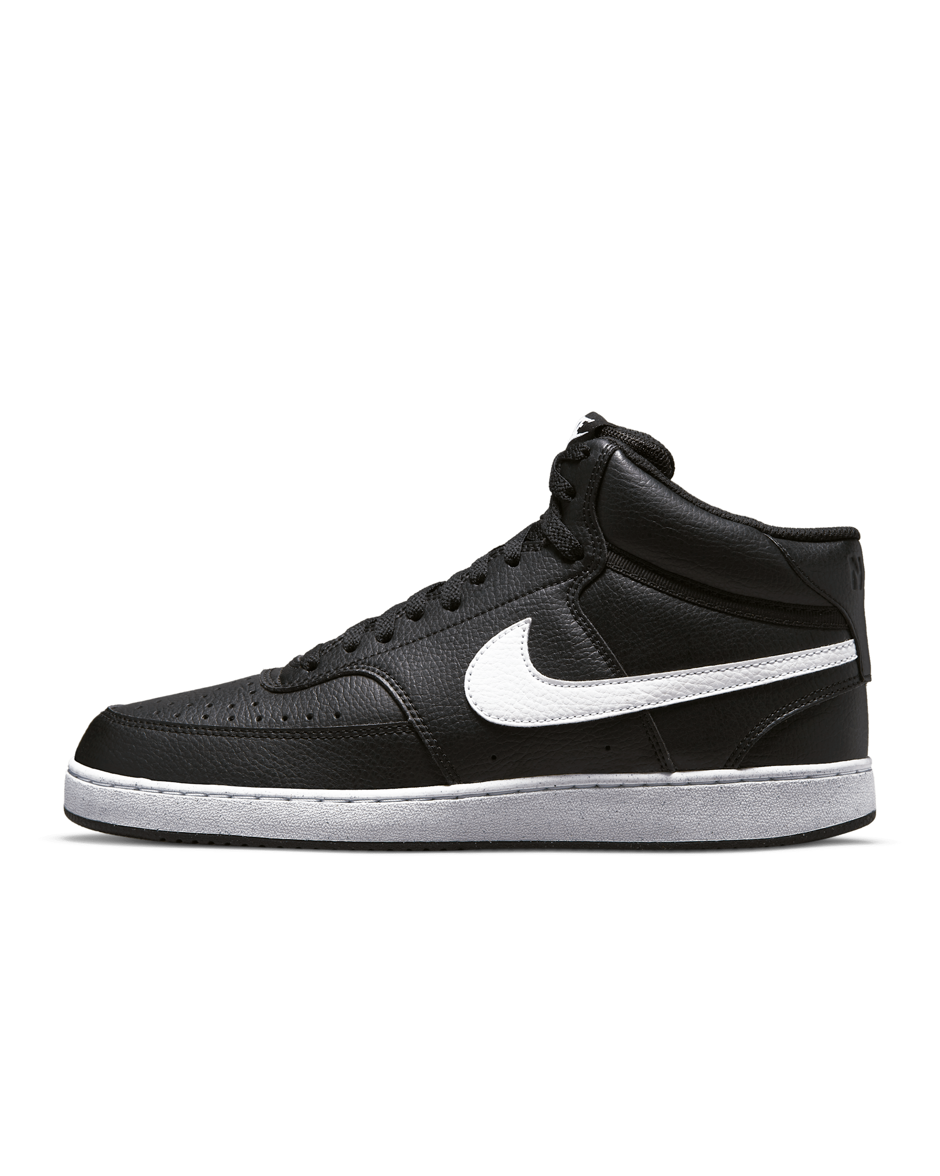 Sapatilhas Nike Court Vision Mid Next Nature para homem - Preto/Preto/Branco