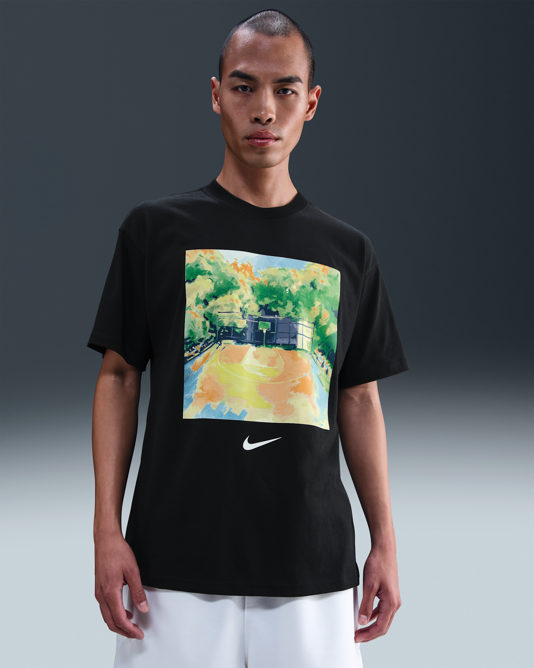 Nike 男款 Max90 T 恤 - 黑色
