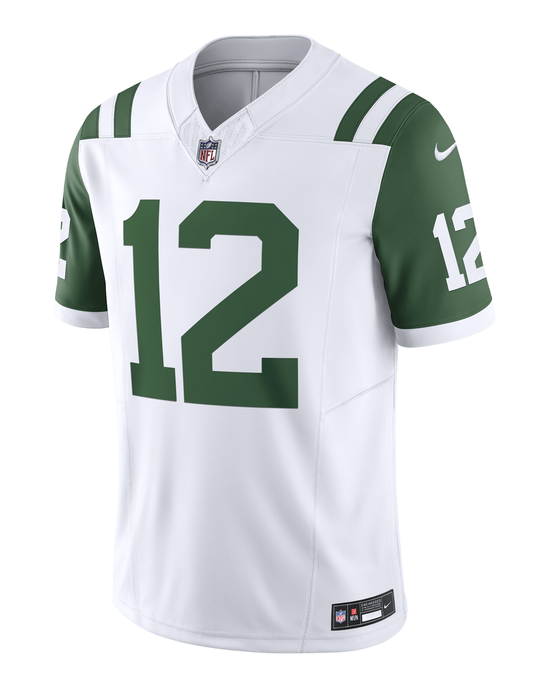 Jersey de fútbol americano Nike Dri-FIT de la NFL Limited para hombre Joe Namath New York Jets - Blanco