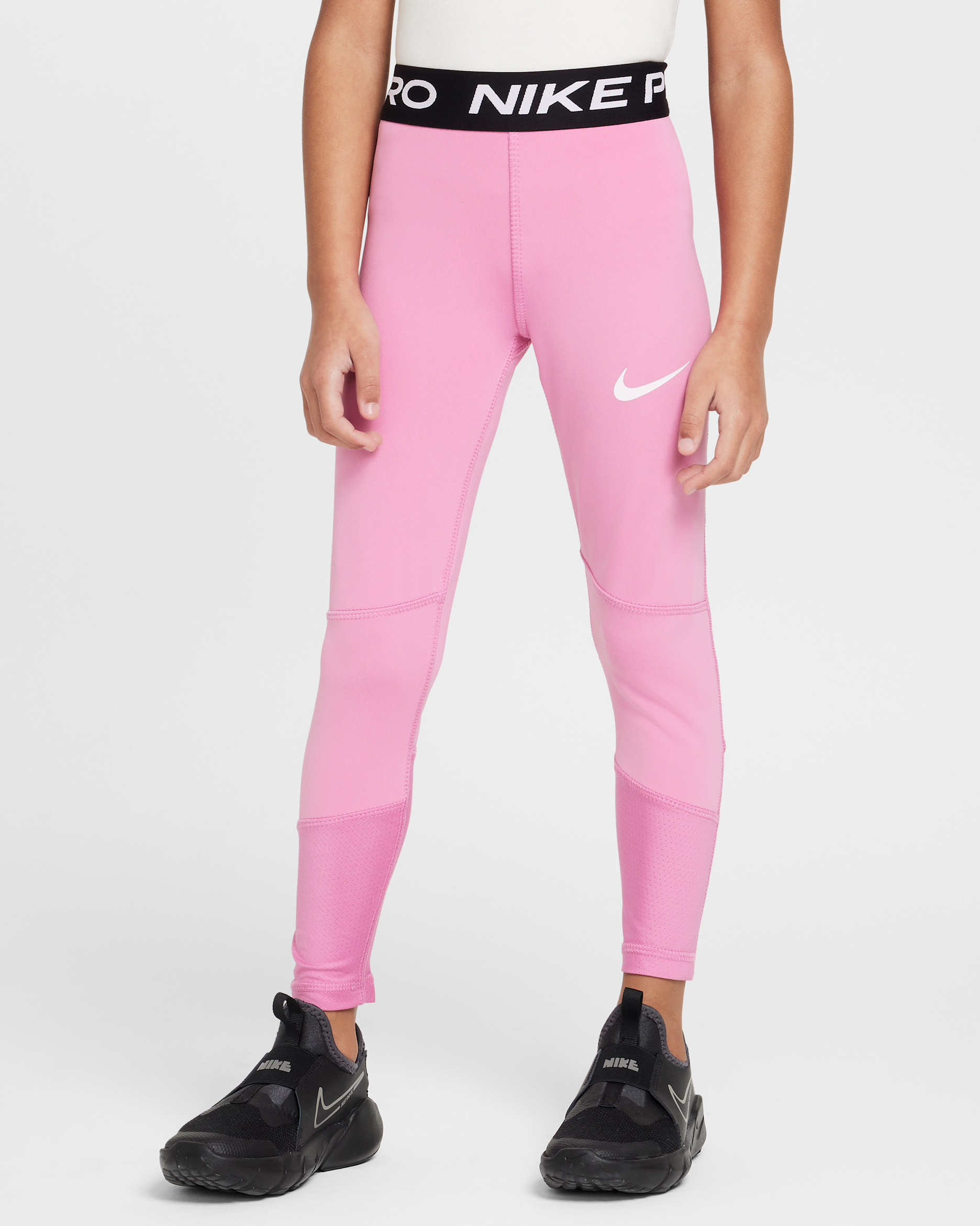 Nike Dri-FIT Pro Younger Kids' Leggings - Magic Flamingo