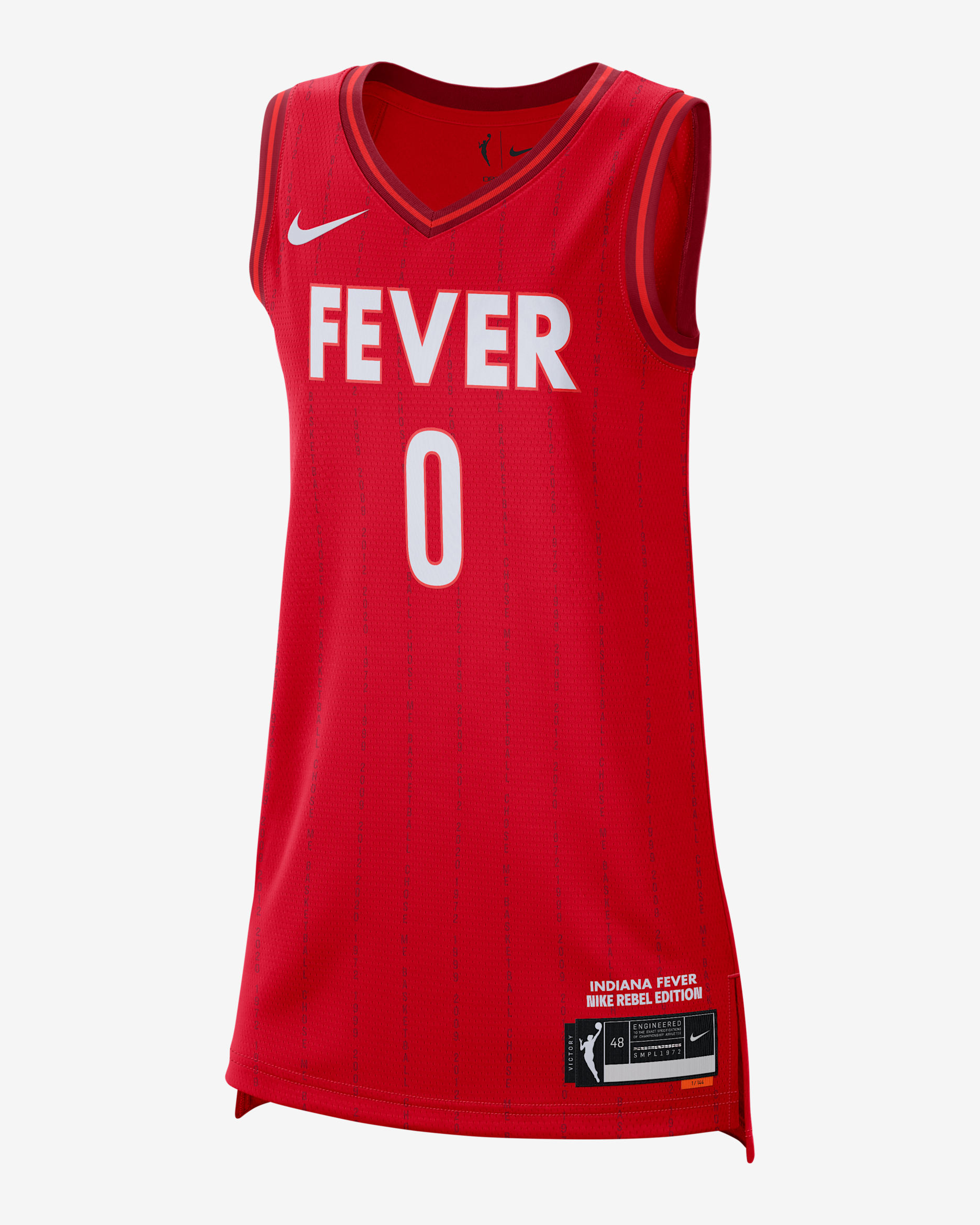 Kelsey Mitchell Indiana Fever Nike Dri-FIT WNBA Victory Jersey - University Red