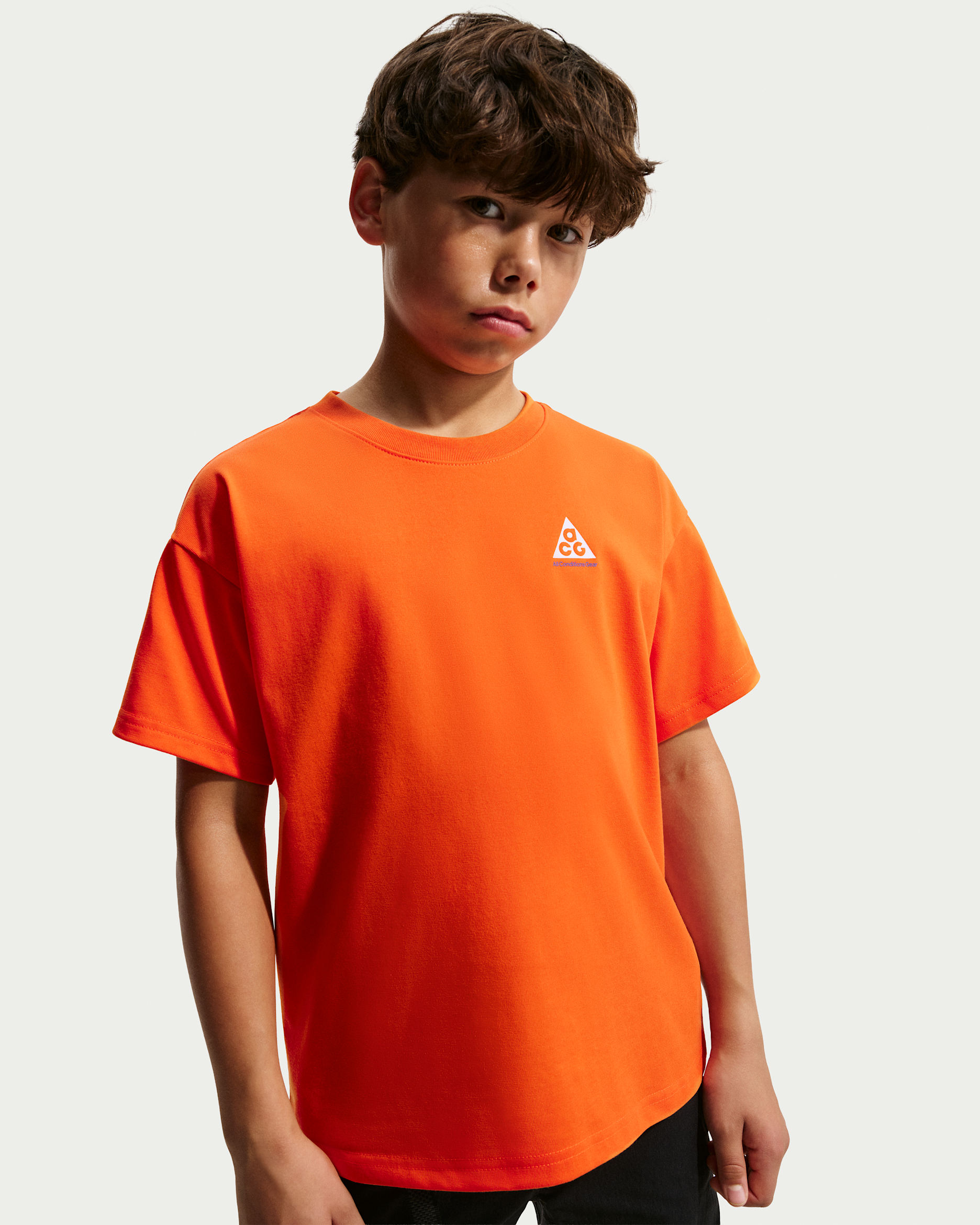 Nike ACG Kids' Dri-FIT Max90 T-Shirt - Safety Orange