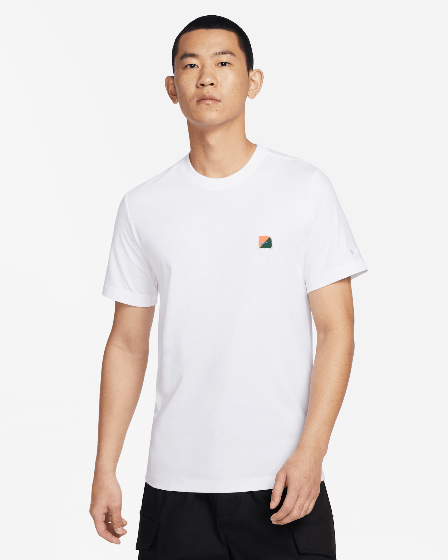 Nike Sportswear Men's T-Shirt - White/Gorge Green/White