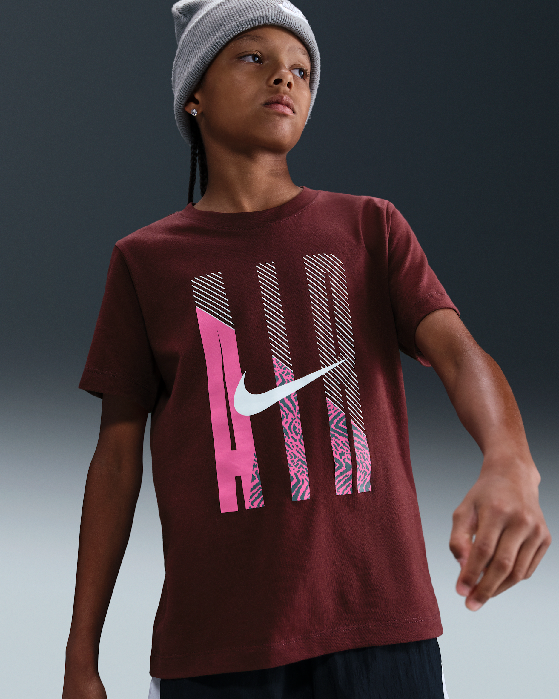 T-shirt Nike Sportswear – Ragazzo/a - Dark Team Red