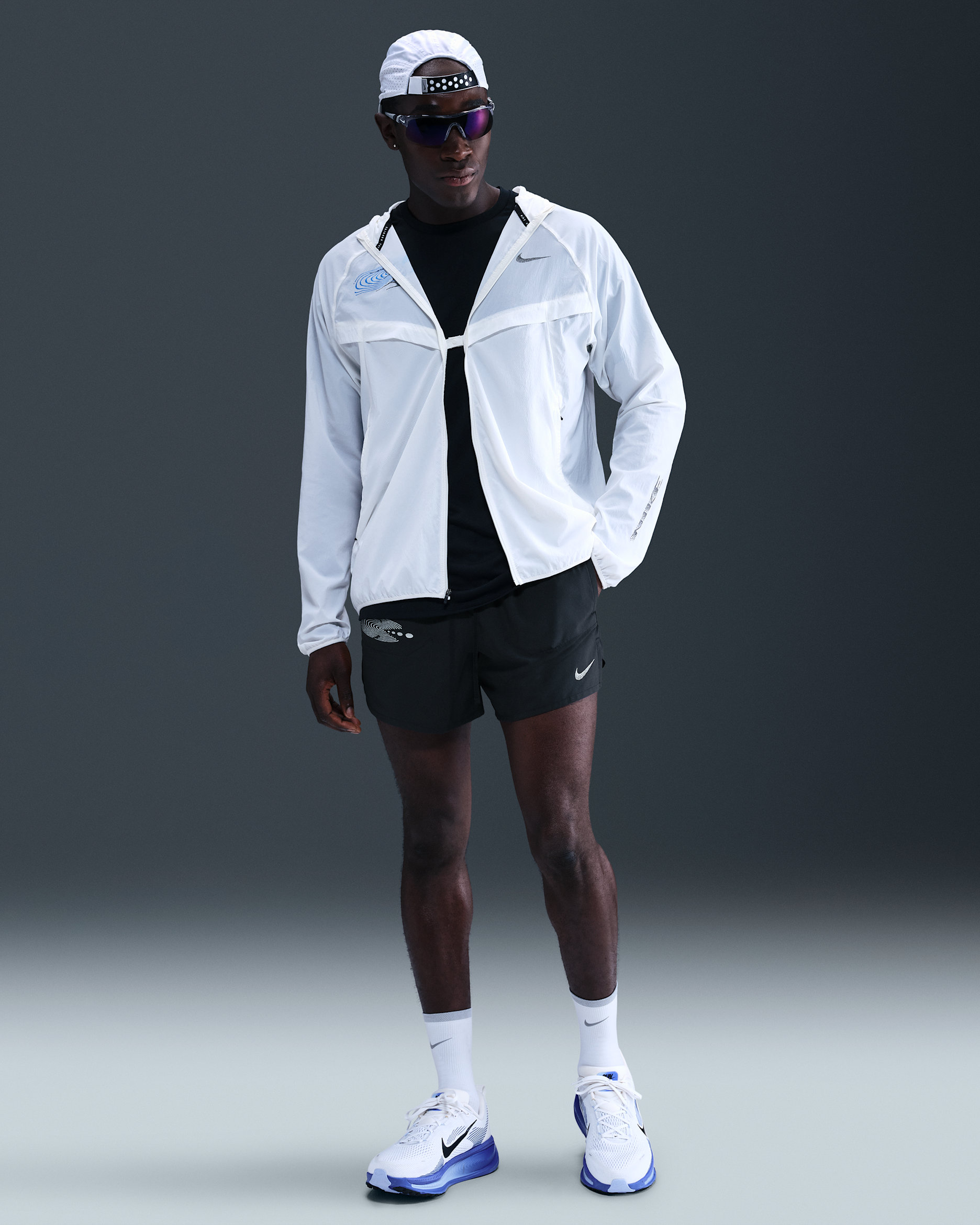 Nike Stride Men's Dri-FIT 13cm (approx.) Brief-Lined Running Shorts - Black