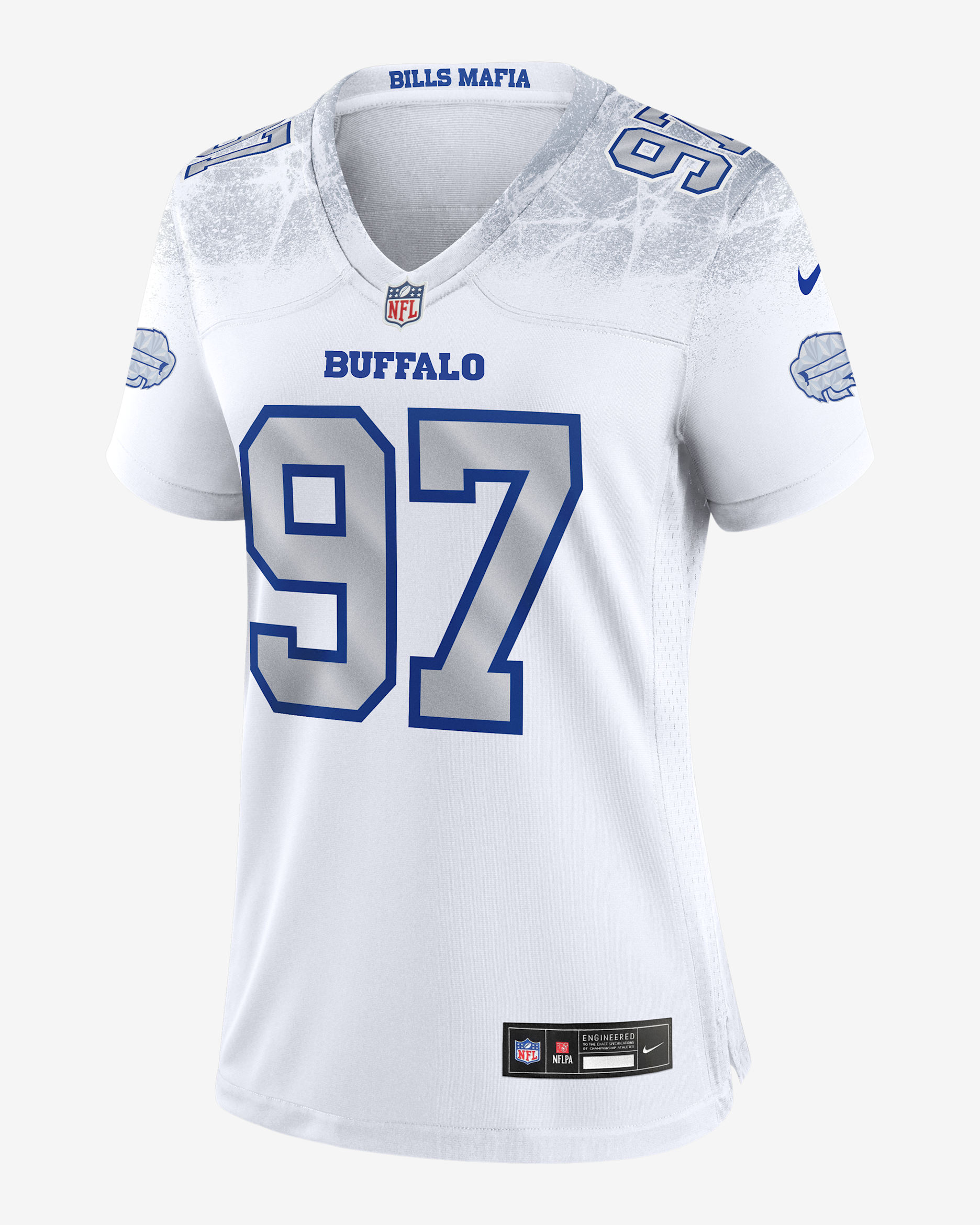 Joey Bosa Buffalo Bills Rivalries Collection Women’s Nike NFL Game Jersey - White