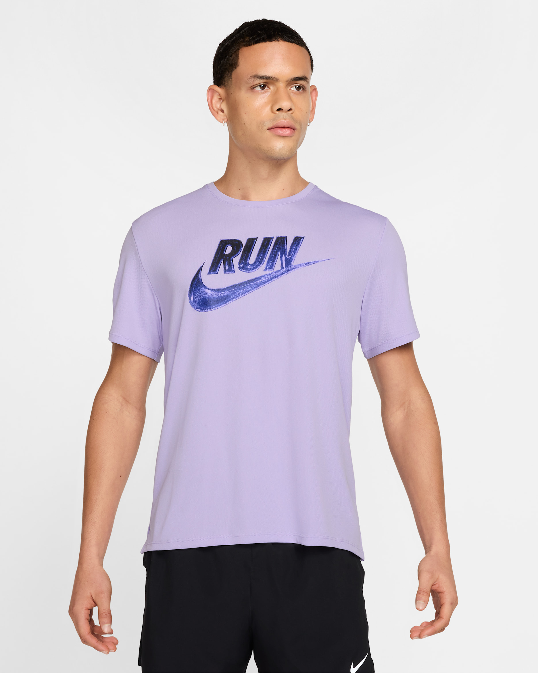 Ανδρική κοντομάνικη μπλούζα Dri-FIT για τρέξιμο Nike Miler Run Energy - Hydrangeas
