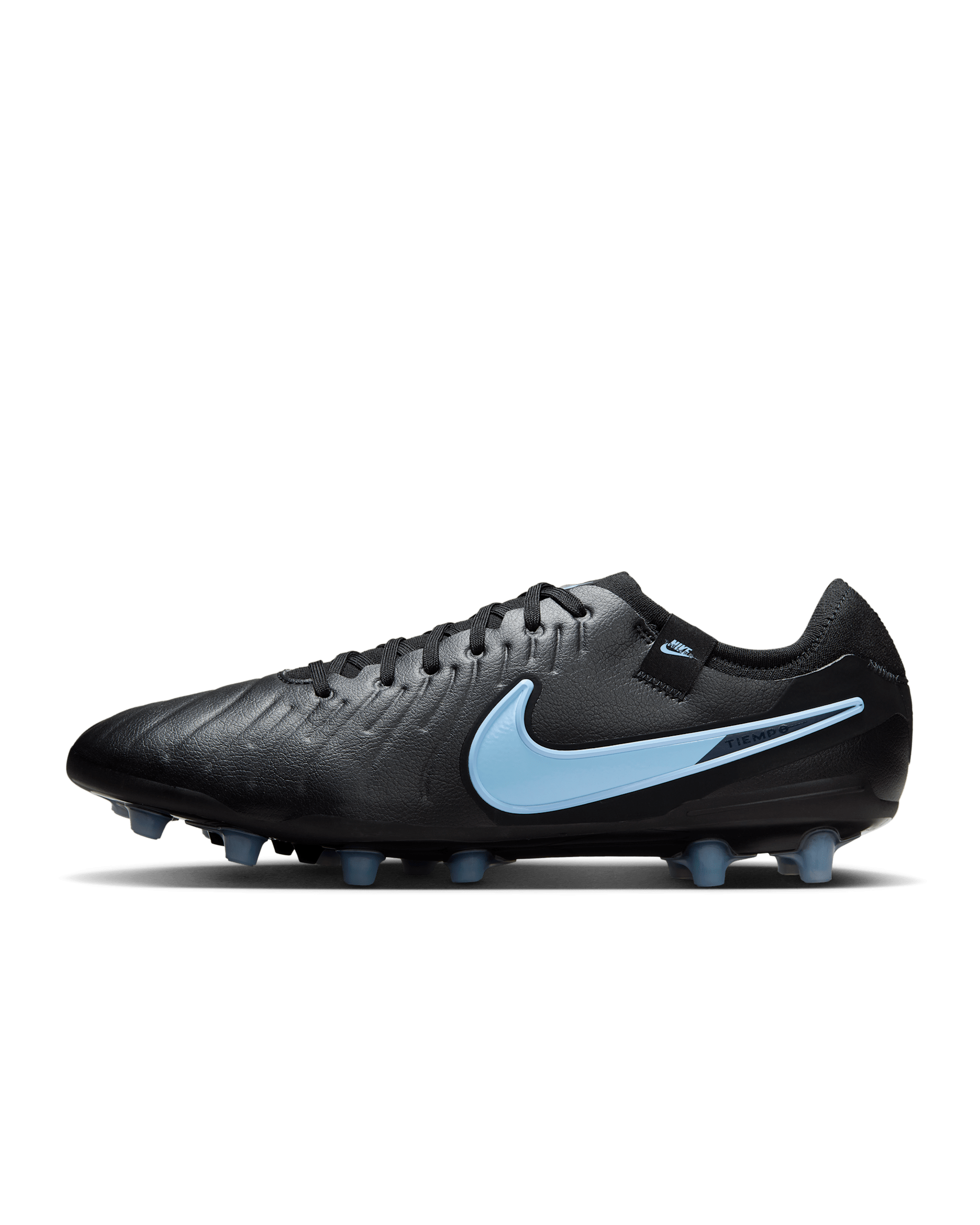 Nike Tiempo Legend 10 Pro Low-Top-Fußballschuh für Kunstrasen - Schwarz/Schwarz