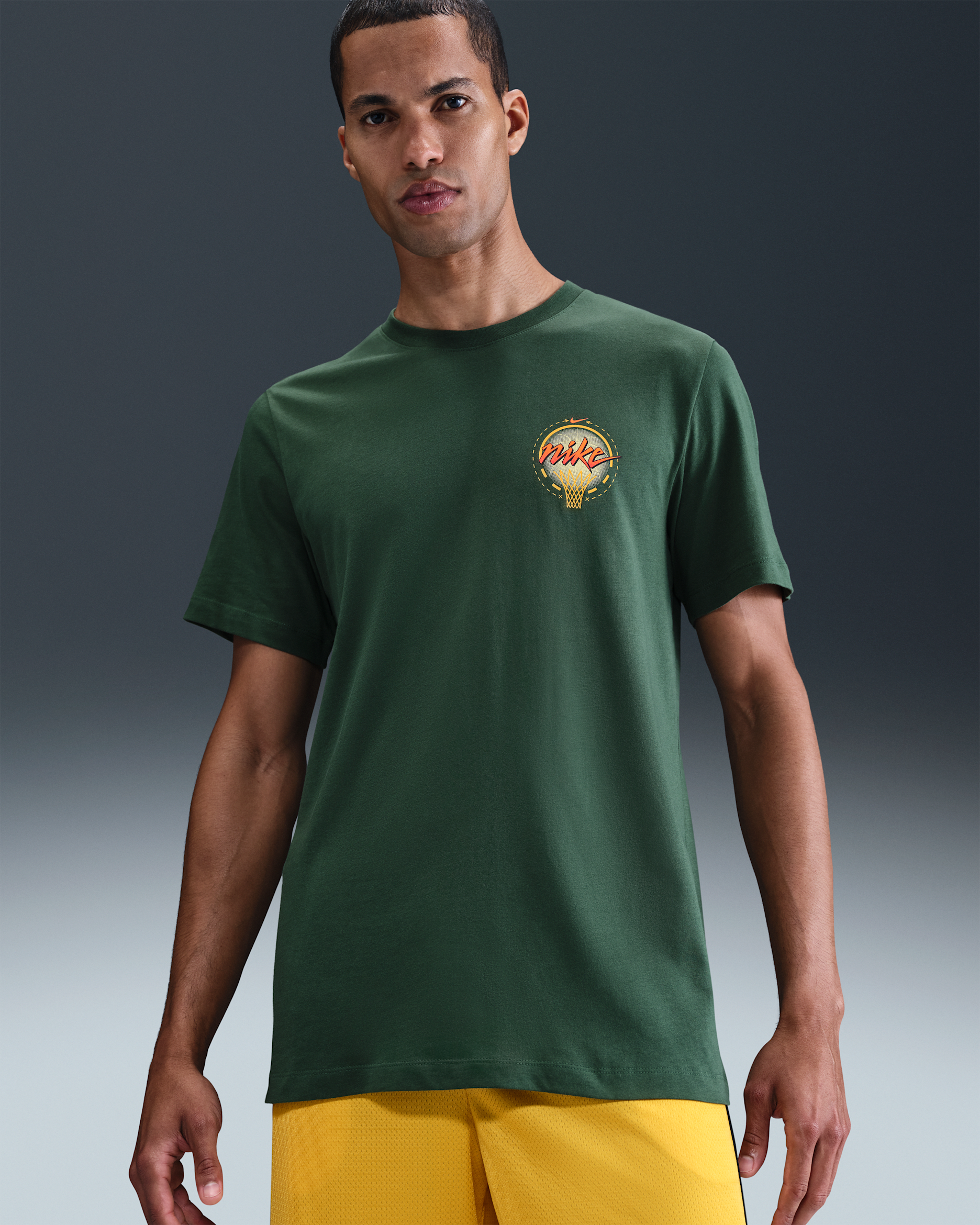 Nike basketbalshirt voor heren - Fir