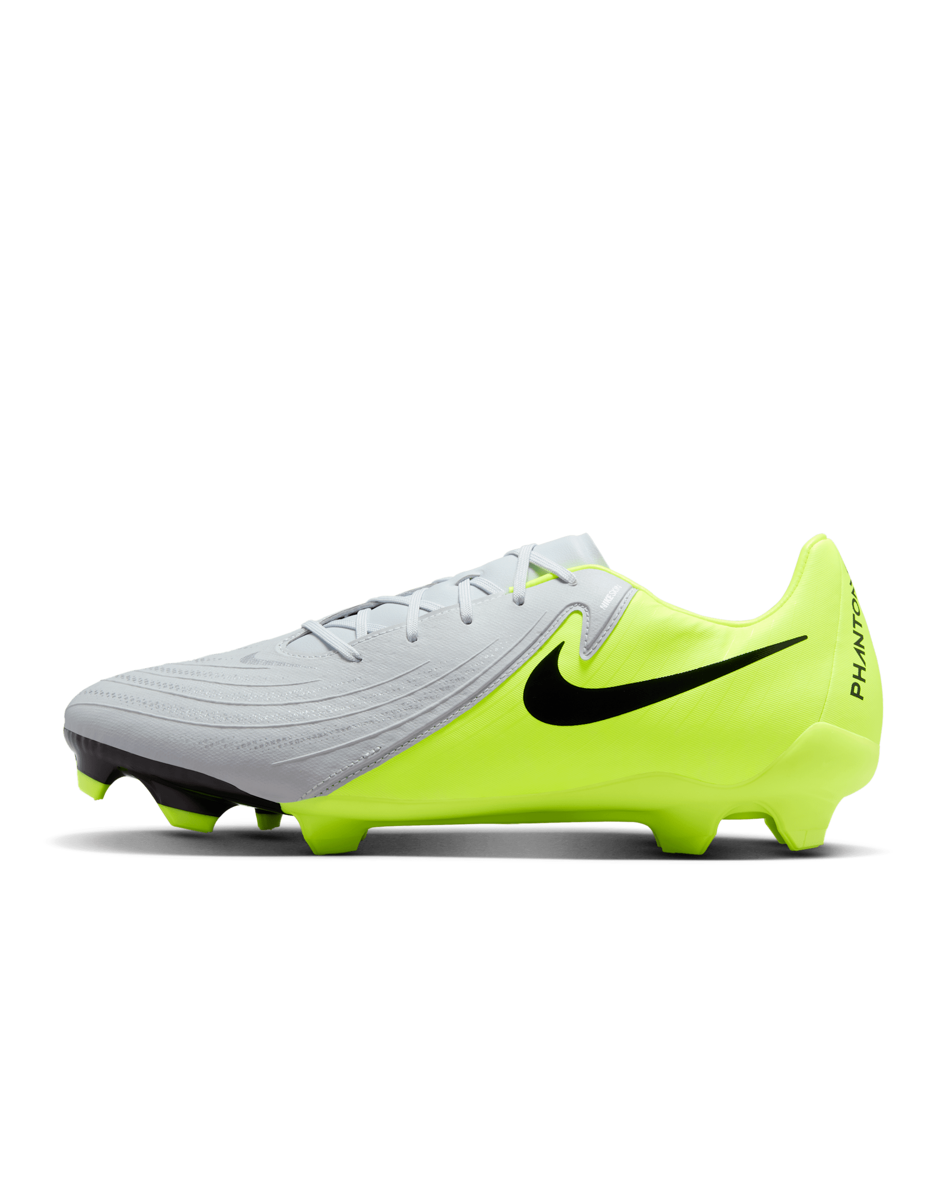 Nike Phantom GX 2 Academy Multi-Ground Low-Top Football Boot - Metallic Silver/Volt/Black