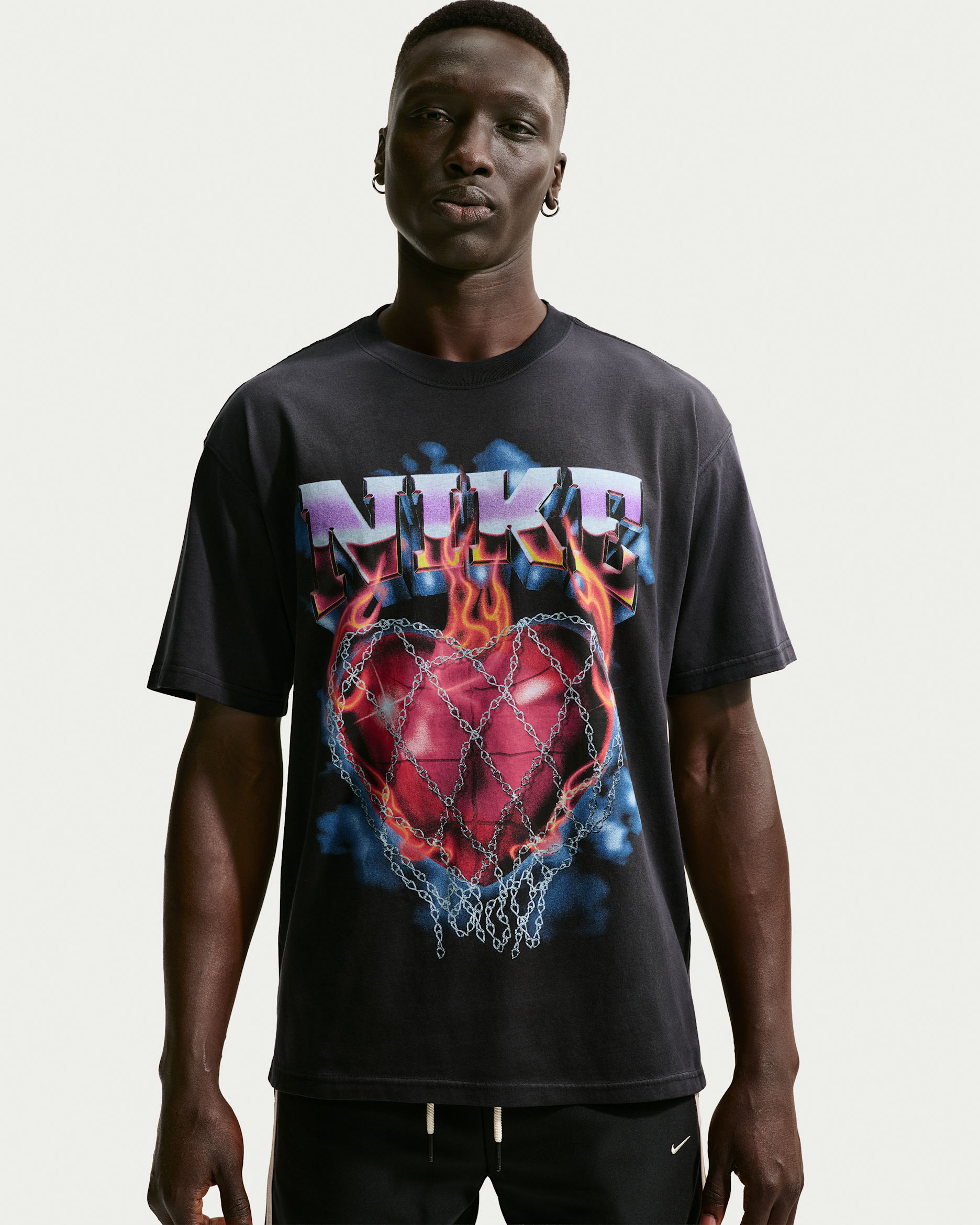 Nike Men's Basketball T-Shirt - Black