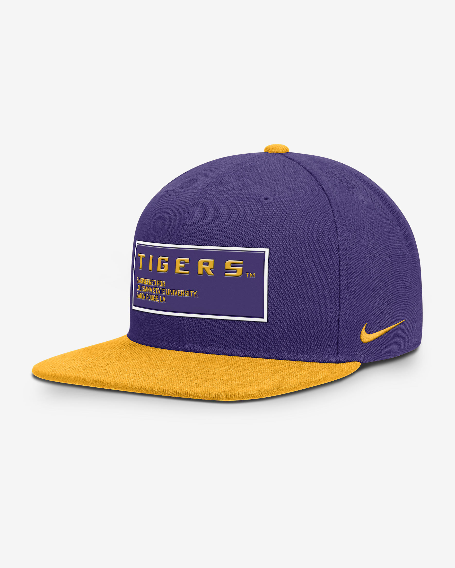LSU On-Field Pro Men's Nike Dri-FIT College Adjustable Hat - Purple