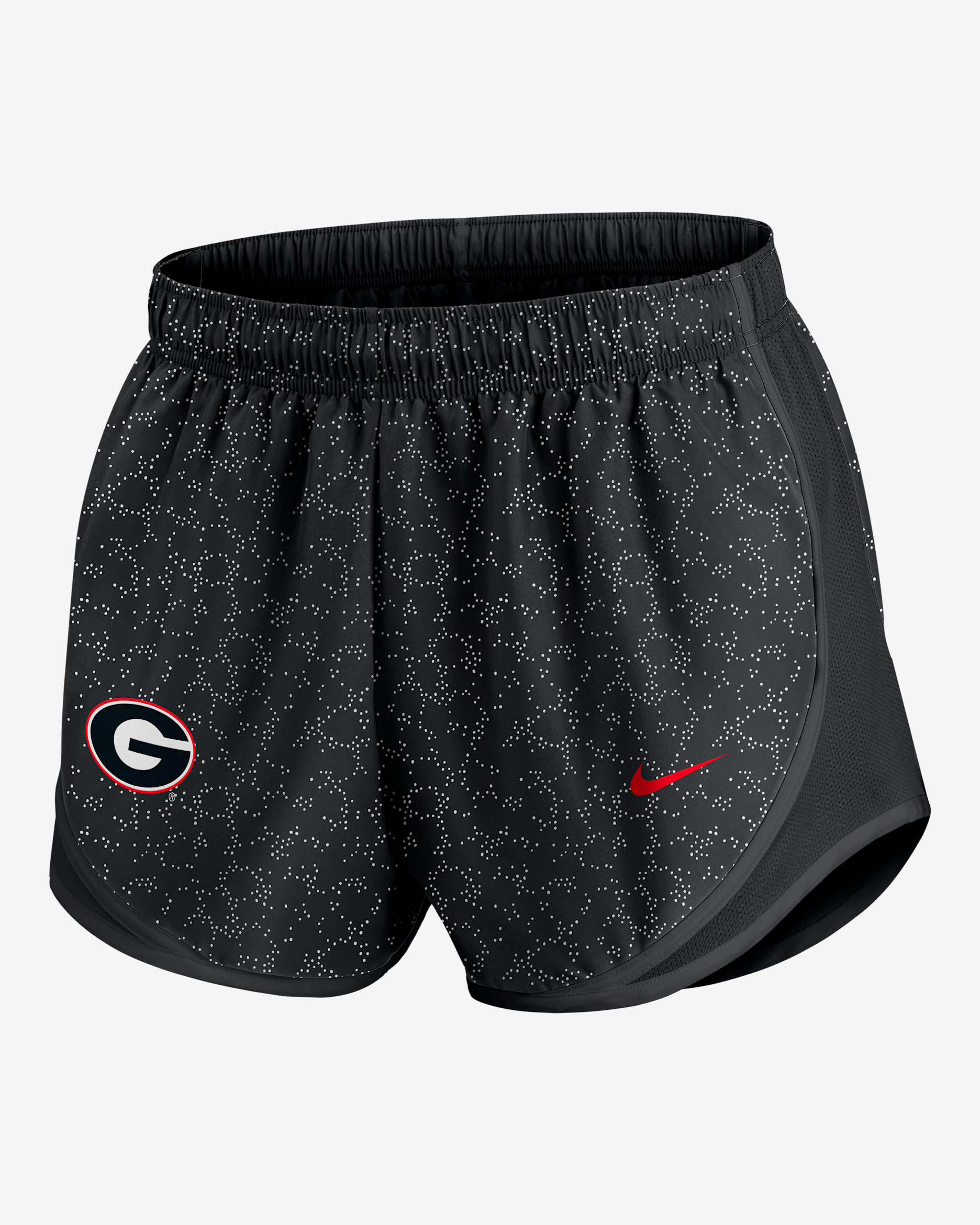 Georgia Pattern Tempo Women's Nike College Dri-FIT Shorts - Black