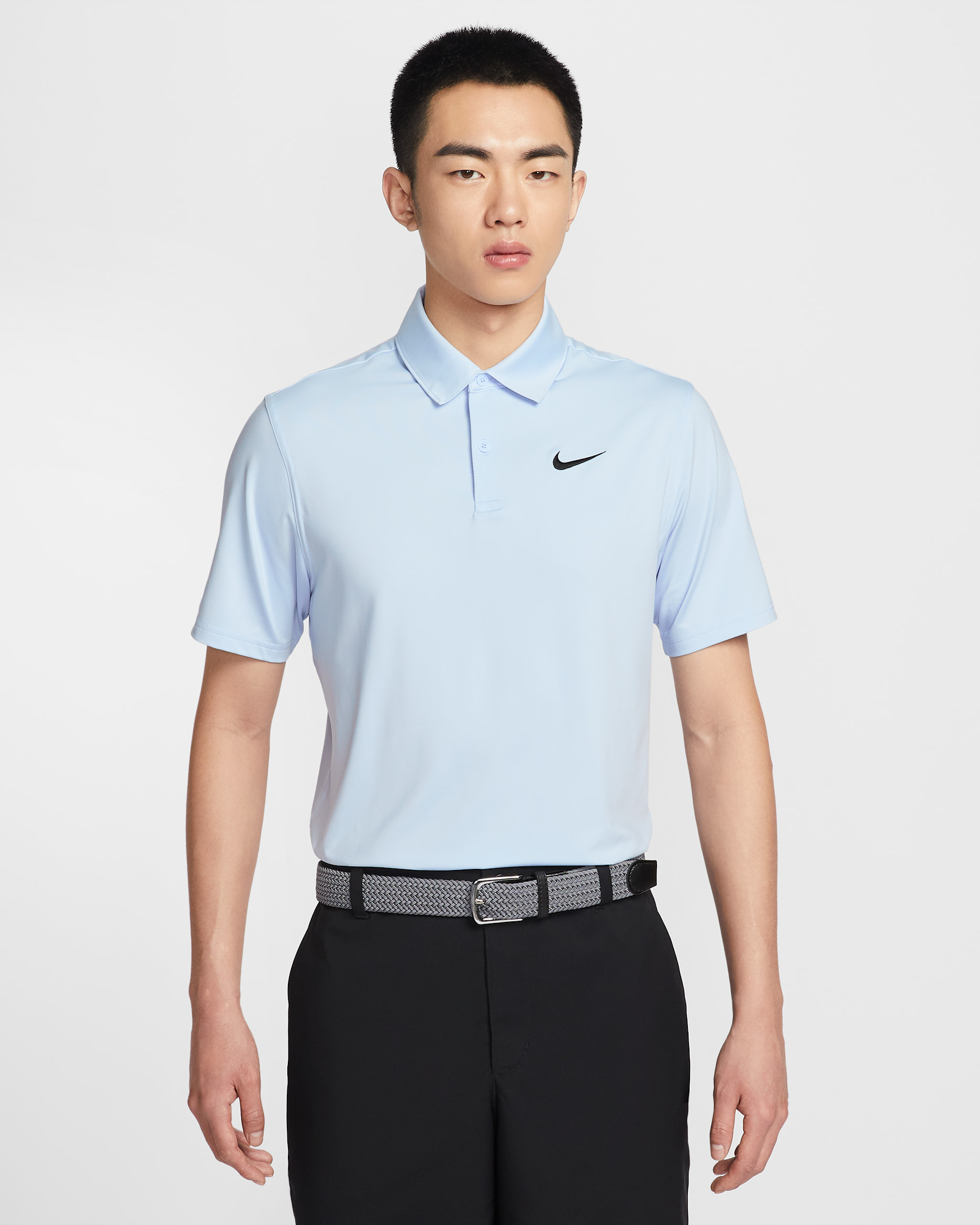 Nike Velocity Men's Dri-FIT Golf Polo - Hydrogen Blue/Black