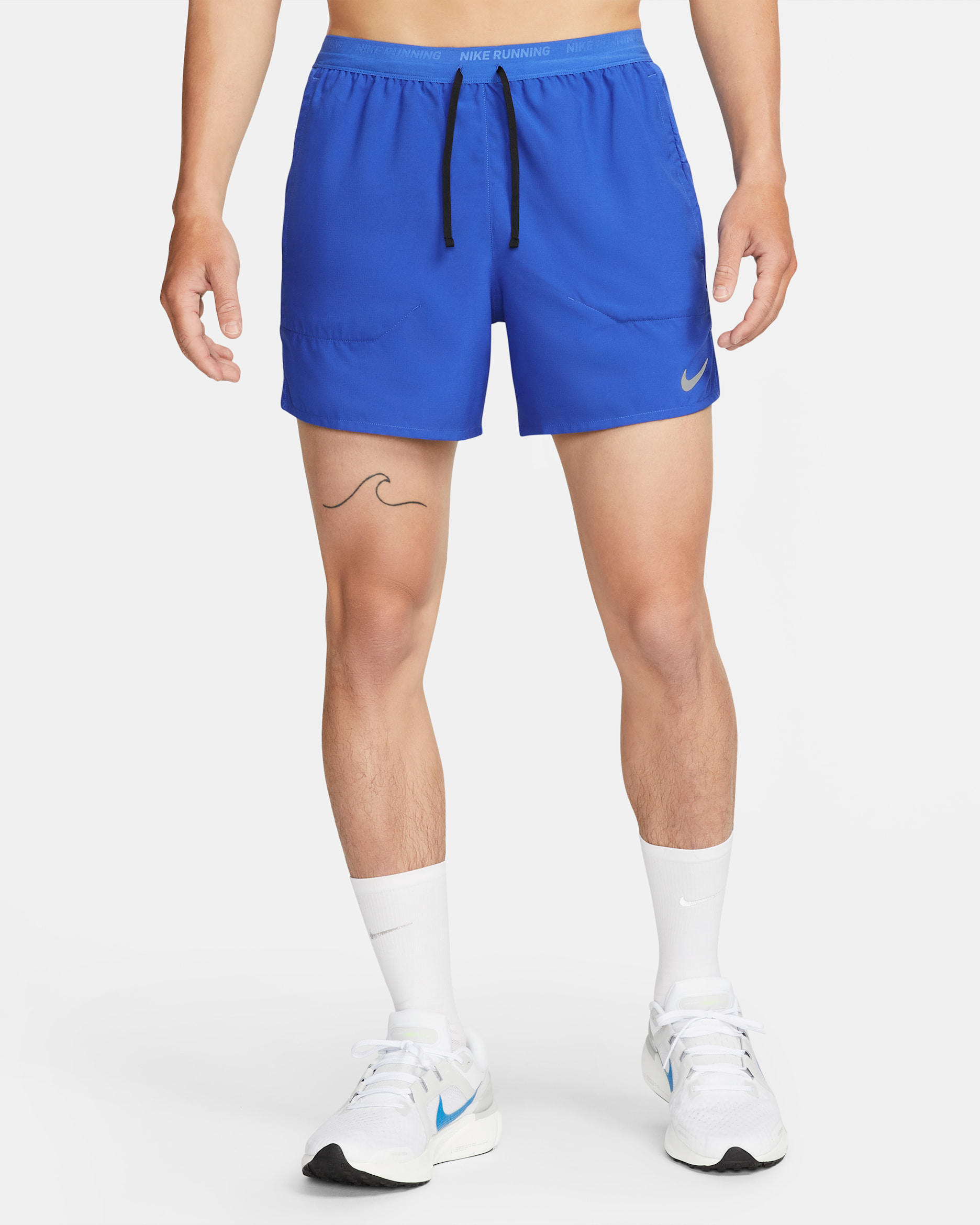 Nike Dri-FIT Stride Men's 13cm (approx.) Brief-Lined Running Shorts - Game Royal/Black