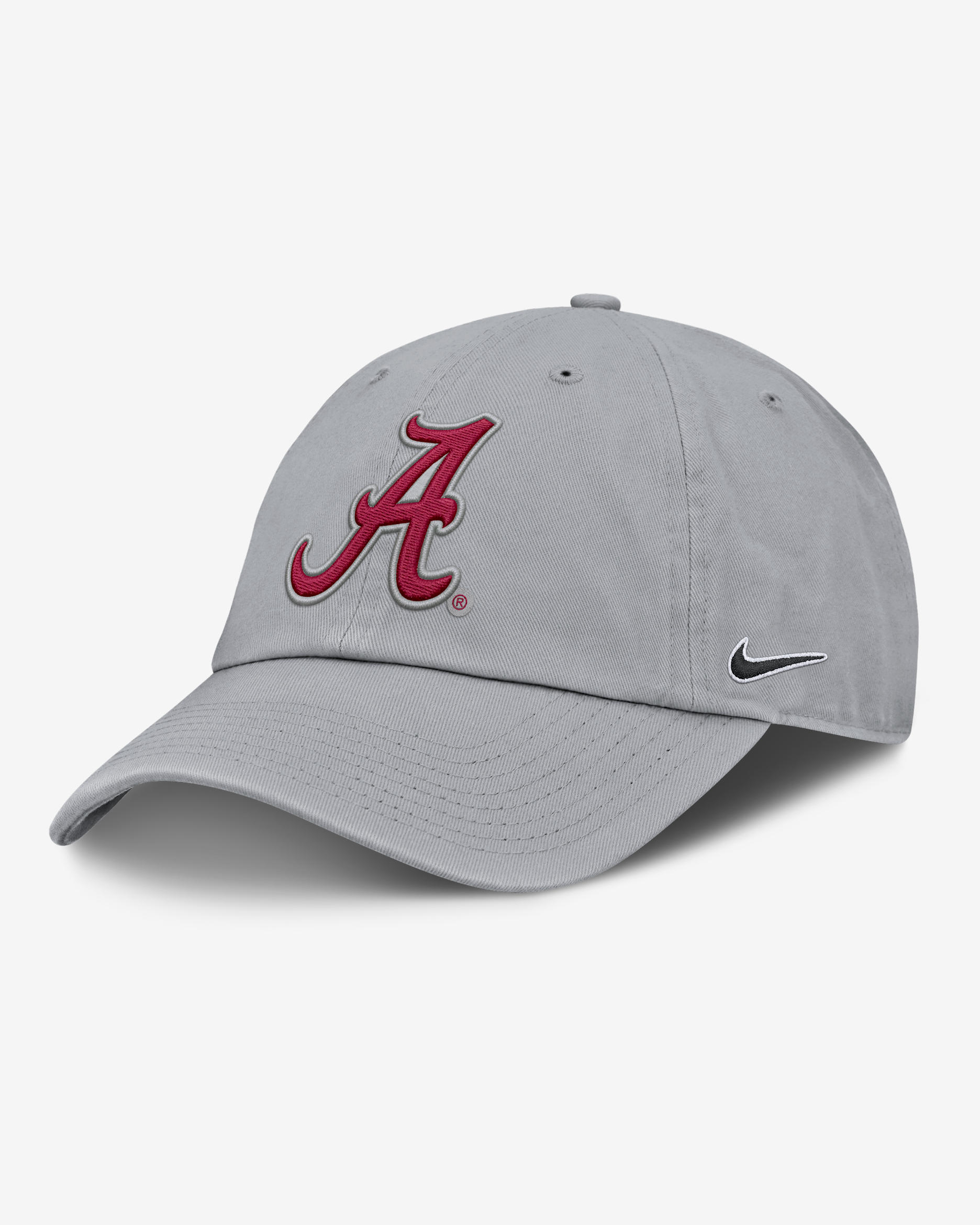 Alabama 2025/26 College Football Playoff Bound Club Men's Nike College Adjustable Hat - Grey