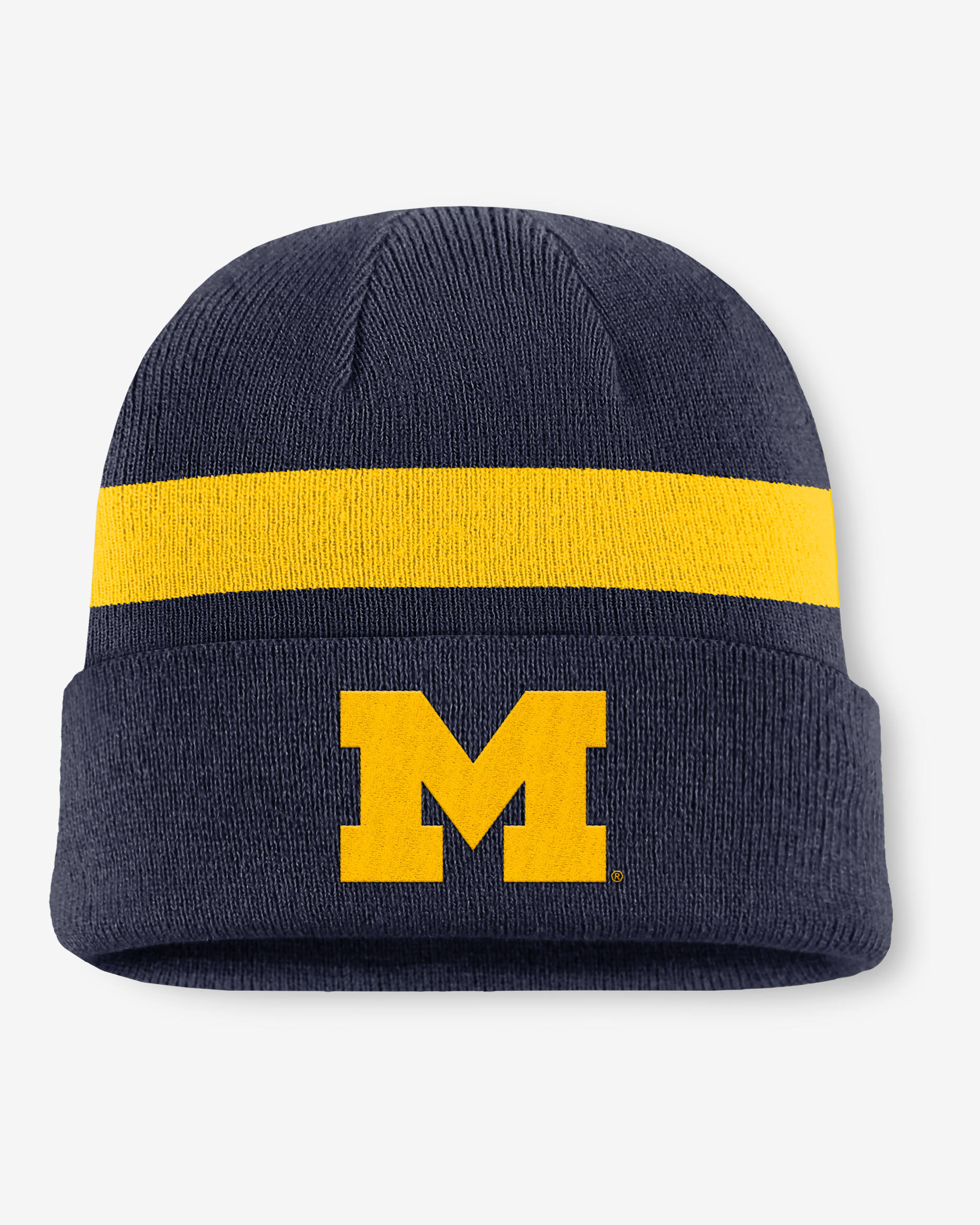 Michigan Primetime Utility Campus Men's Jordan Brand College Cuffed Beanie - Navy