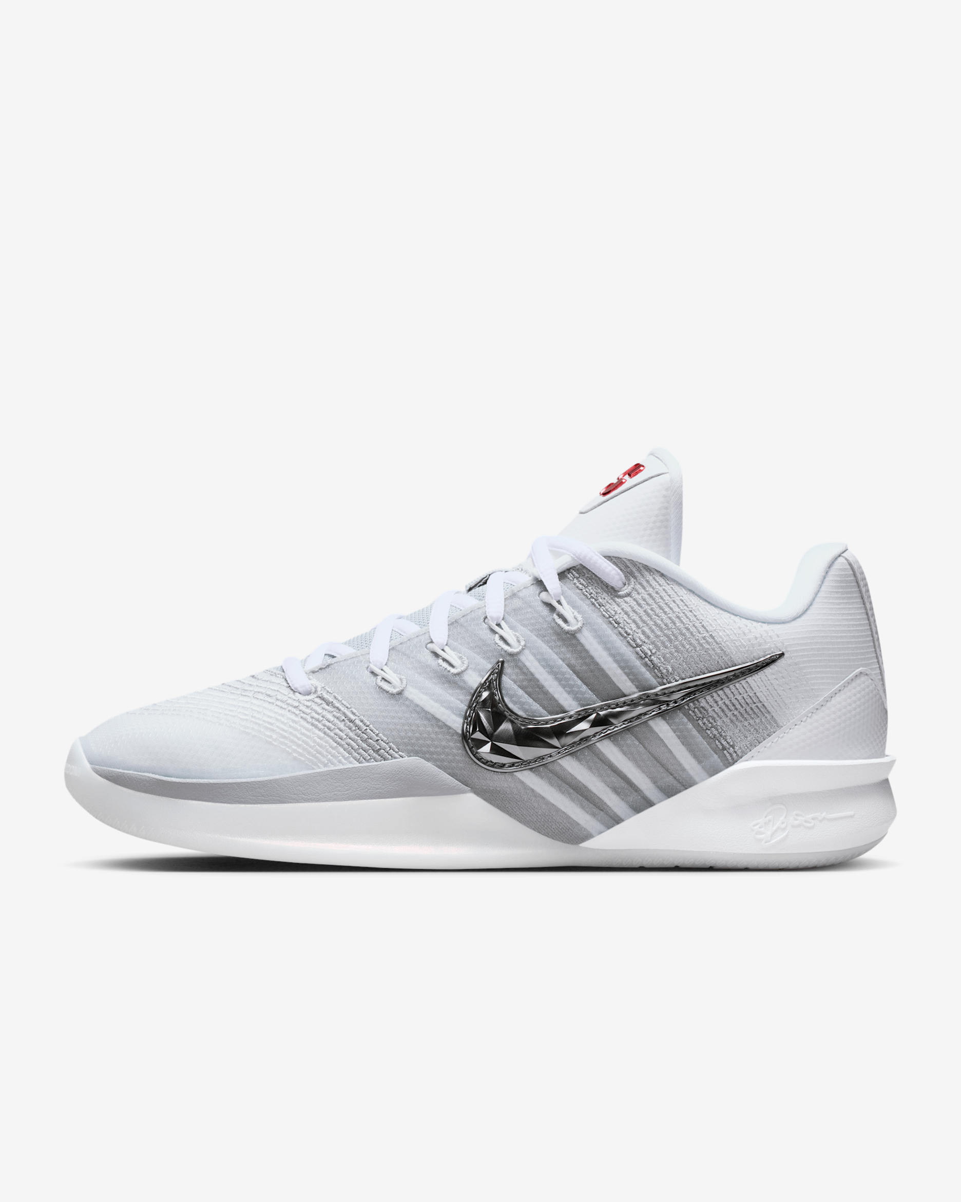 사브리나 3 '미 vs. 미' EP 농구화 - 화이트/울프 그레이/포톤 더스트/메탈릭 다크 그레이