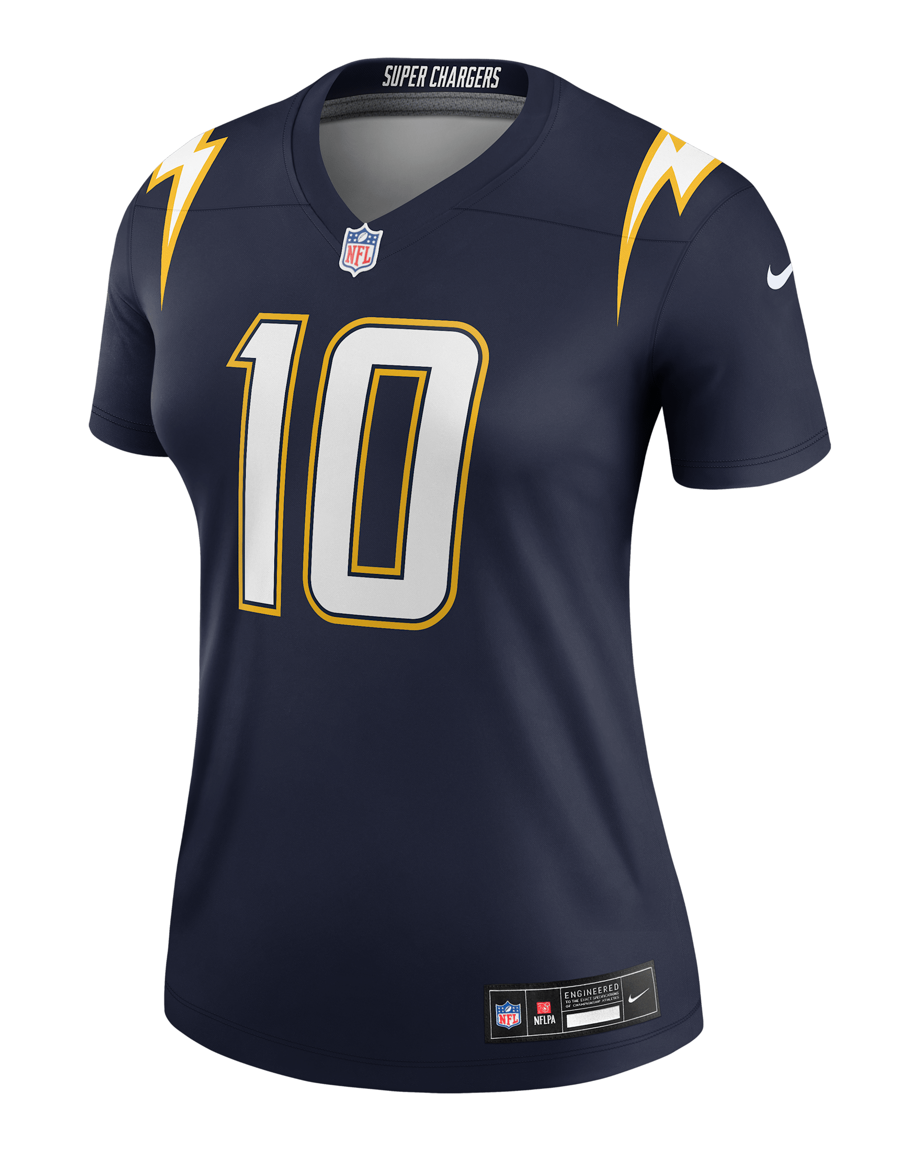 Justin Herbert Los Angeles Chargers Women's Nike Dri-FIT NFL Legend Jersey - Navy