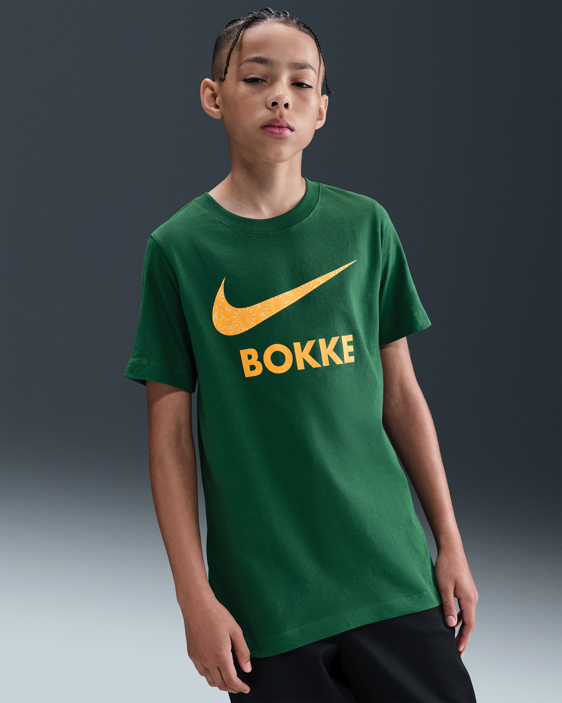 Springboks Samarreta de rugbi Nike - Nen/a - Gorge Green/University Gold