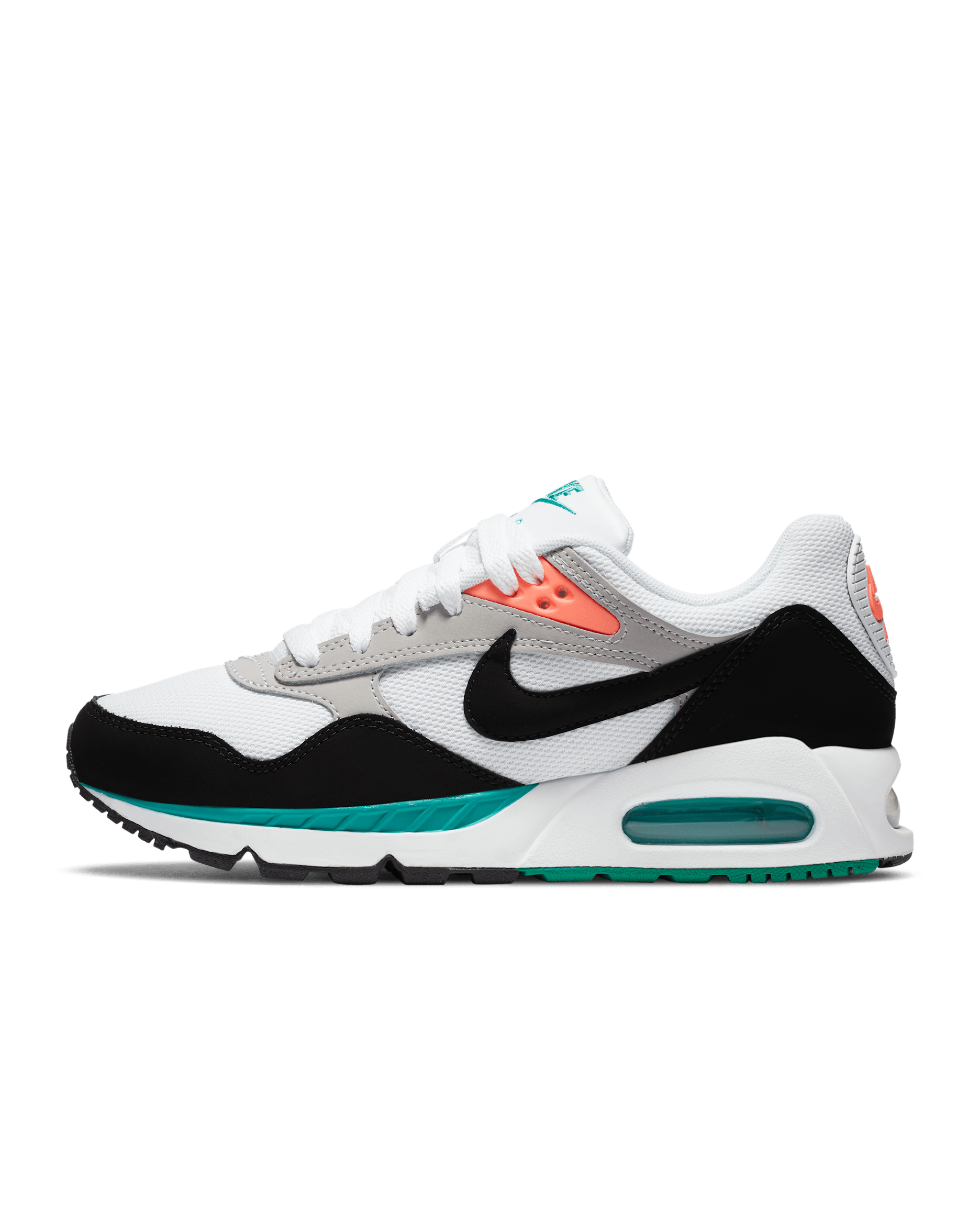 Nike Air Max Correlate Women's Shoes - White/New Green/Bright Mango/Black