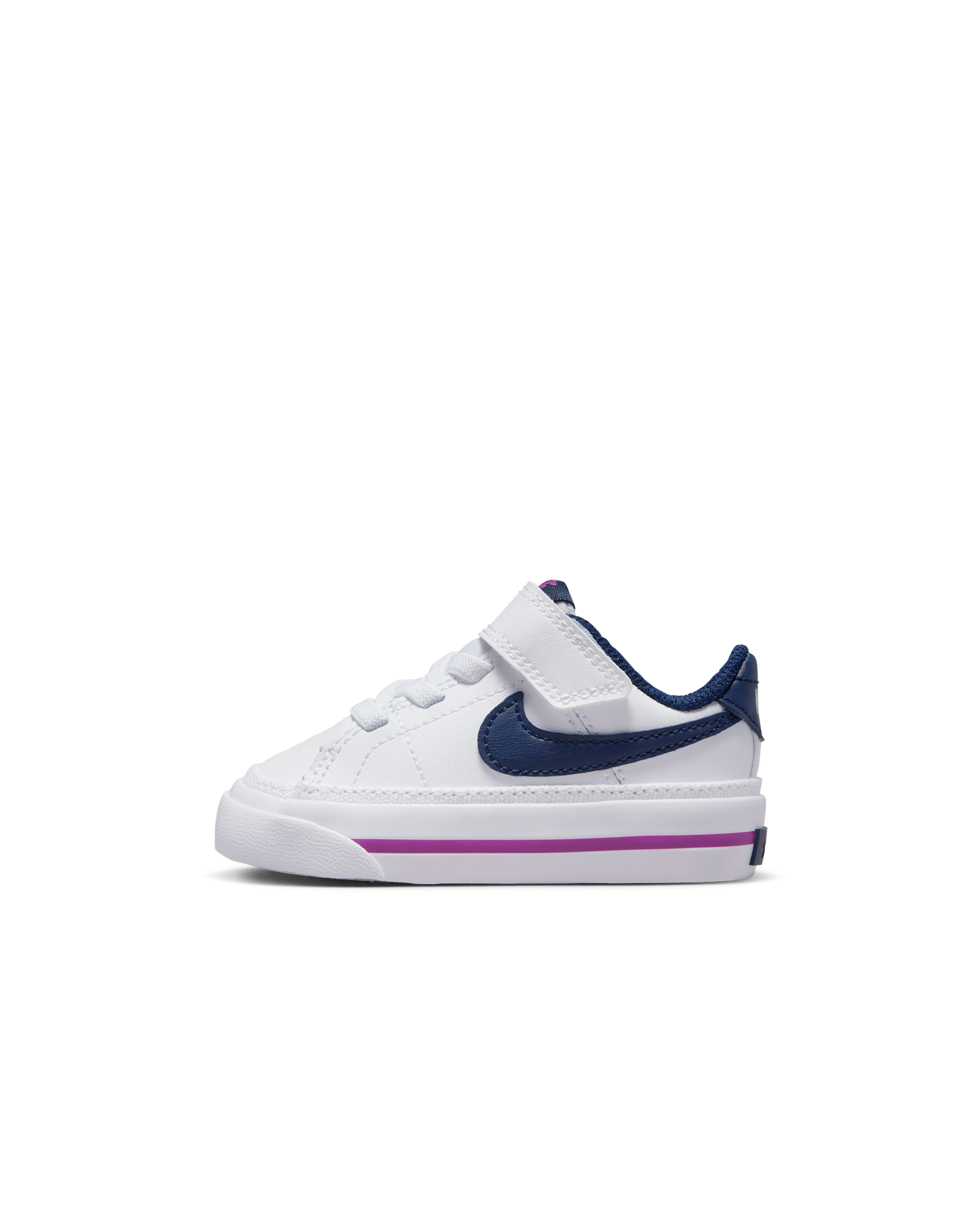 Nike Court Legacy Zapatillas - Bebé e infantil - Blanco/Mint Foam/Vivid Purple/Midnight Navy