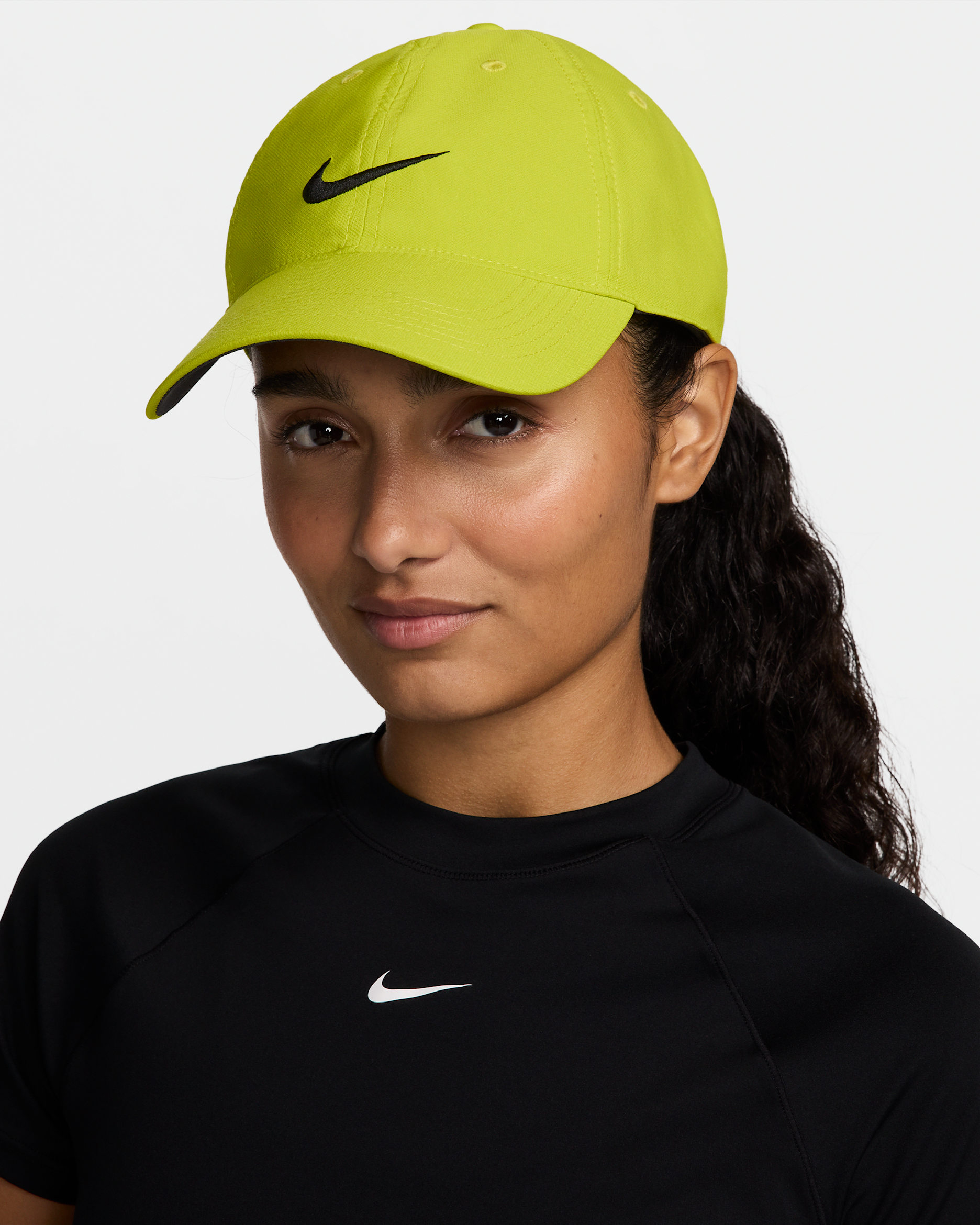 Nike Dri-FIT Club Unstructured Cap - Bright Cactus/Black