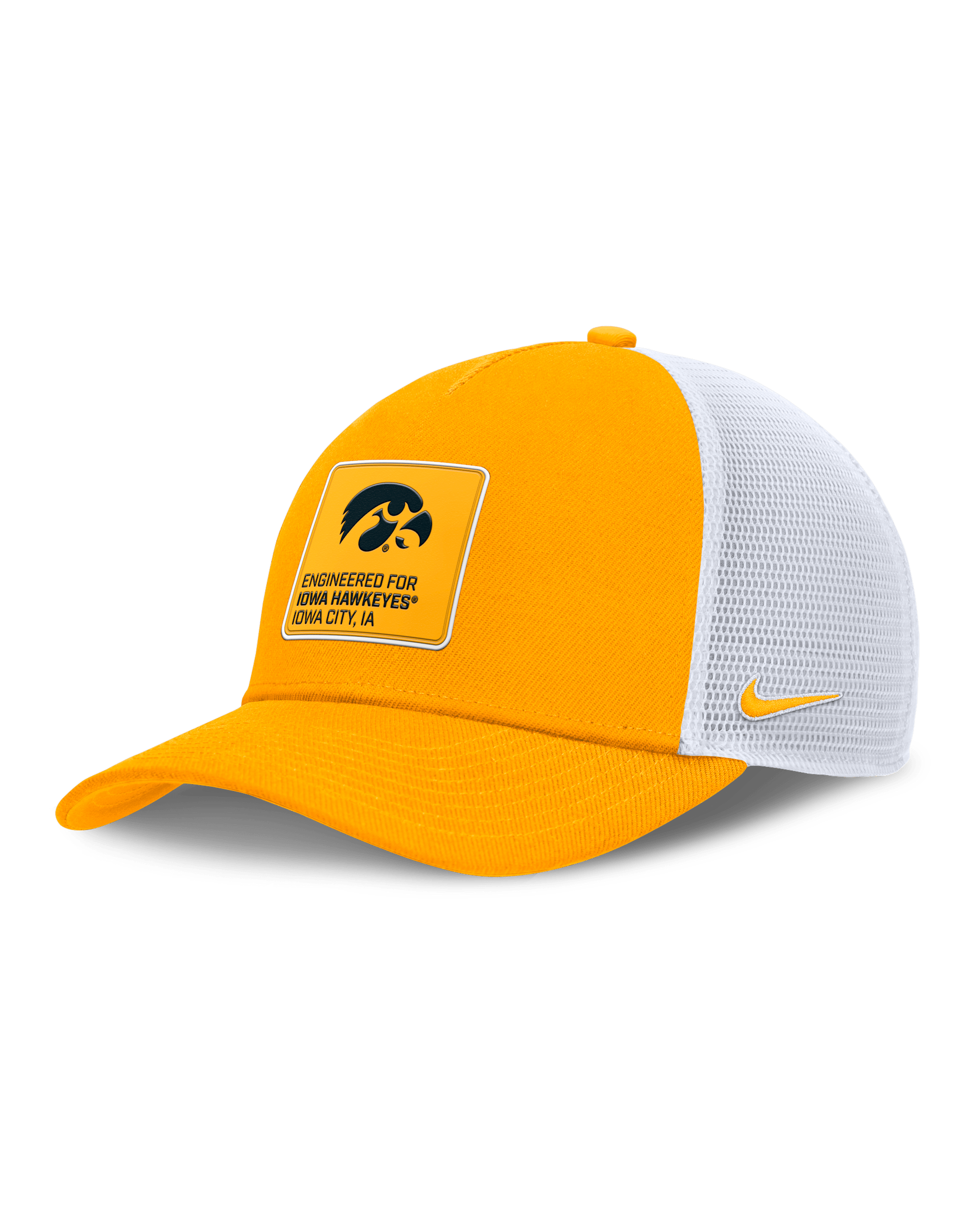Iowa On-Field Rise Engineered Men's Nike College Trucker Adjustable Hat - Gold