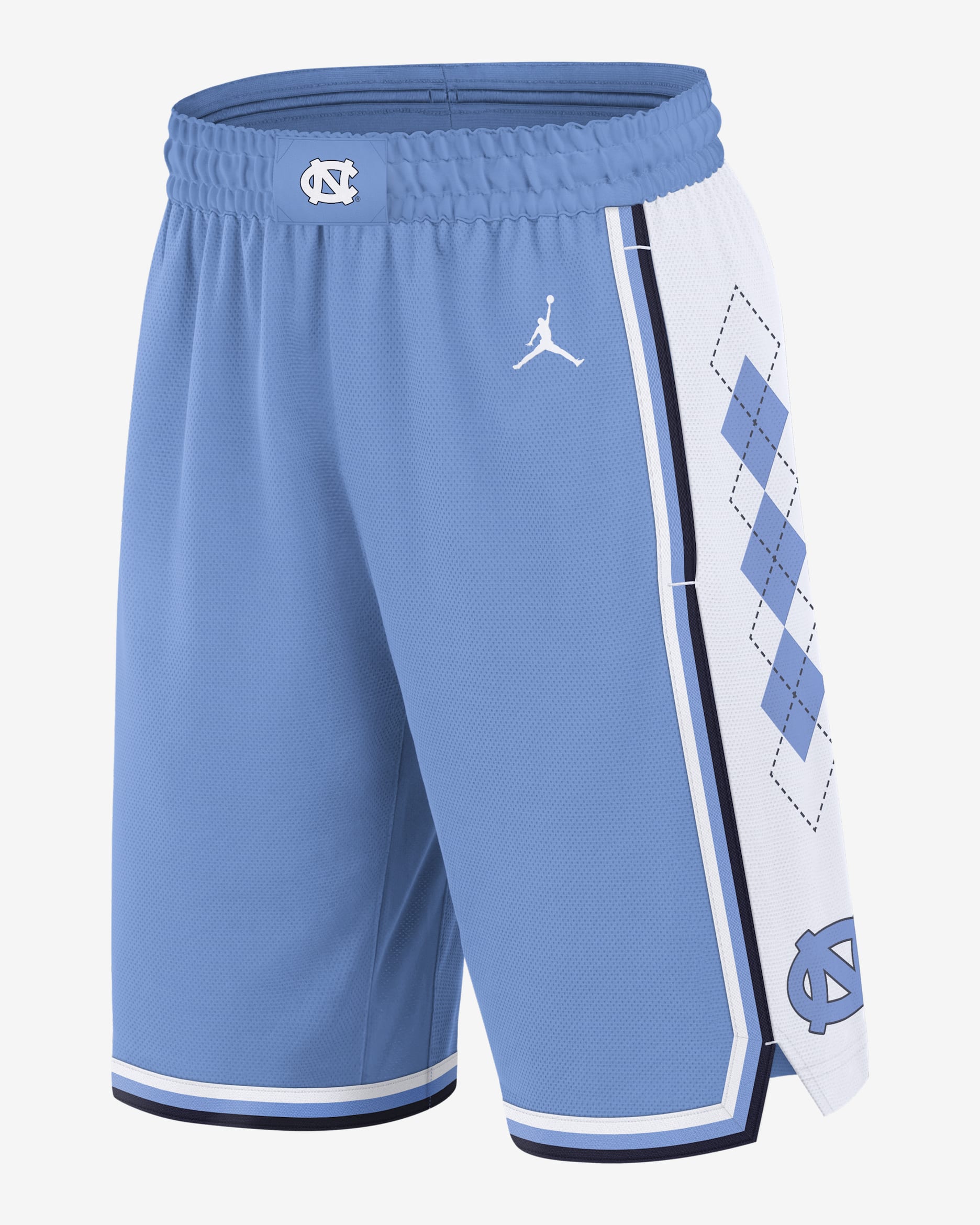 North Carolina Replica Men's Jordan Brand Dri-FIT College Basketball Shorts - Valor Blue